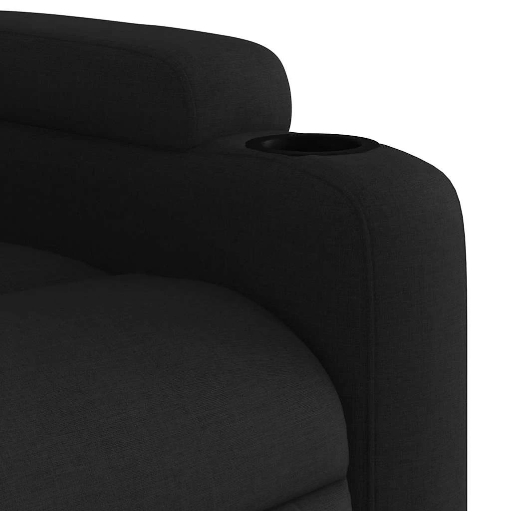 9 vidaXL massage recliner chair Adjustable Footrests - Black, 9 of 9