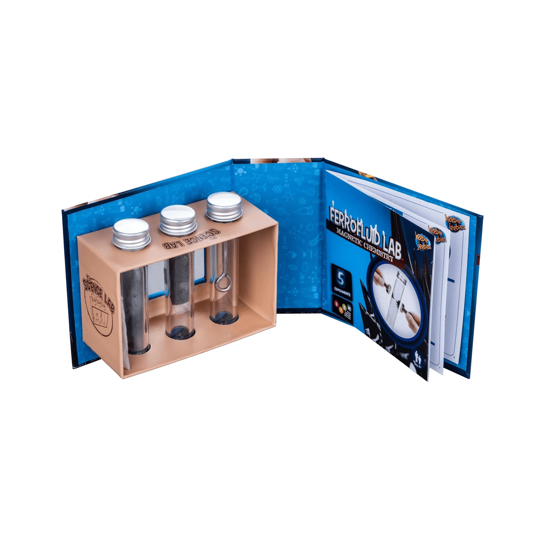 2 Heebie Jeebies Ferrofluid Lab Magnetic Chemistry Science Kit, 2 of 7