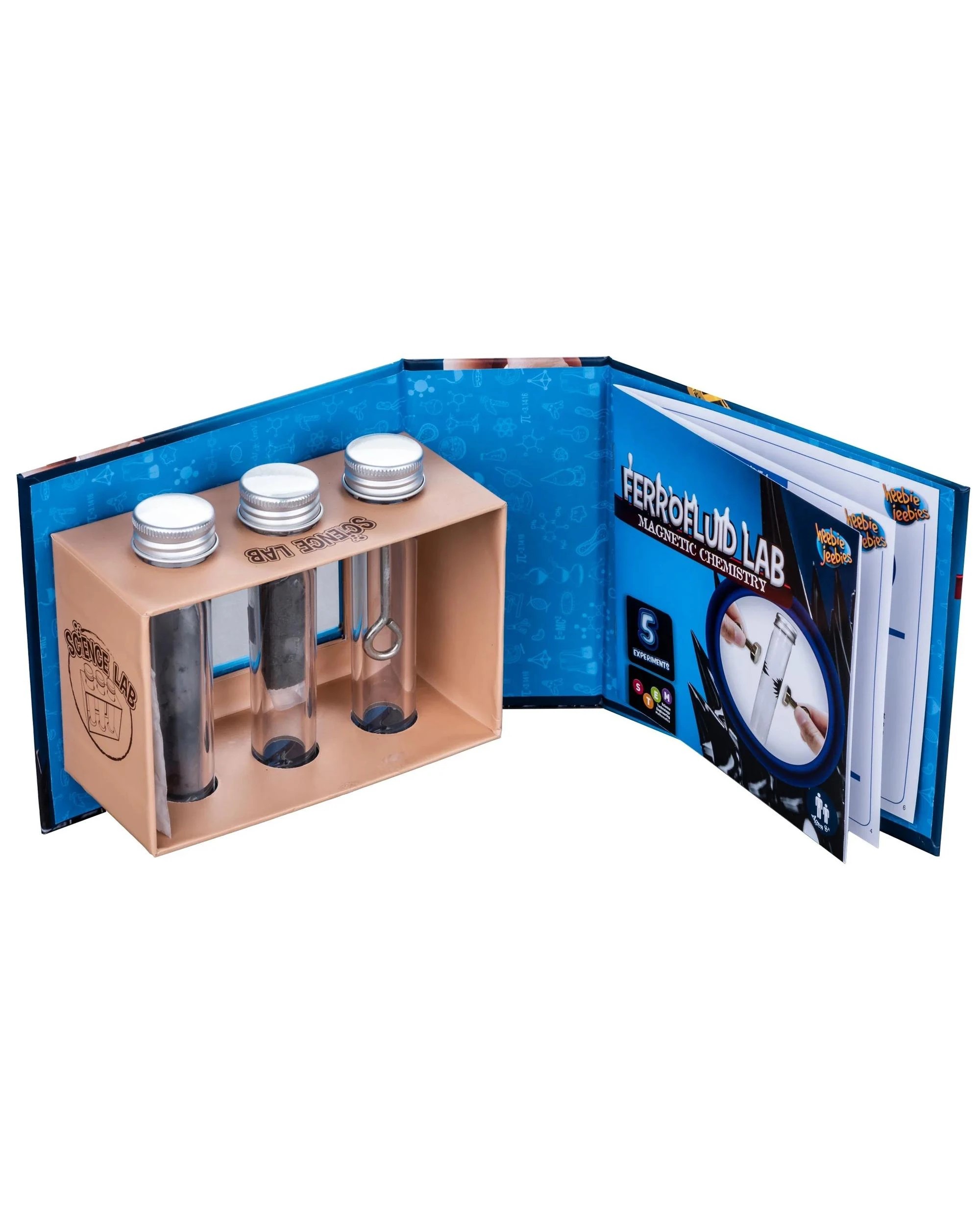 2 Heebie Jeebies Ferrofluid Lab Magnetic Chemistry Science Kit, 2 of 7