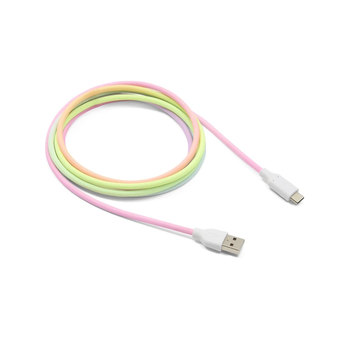 5 2m USB-C Cable - Pastel Rainbow, 5 of 6