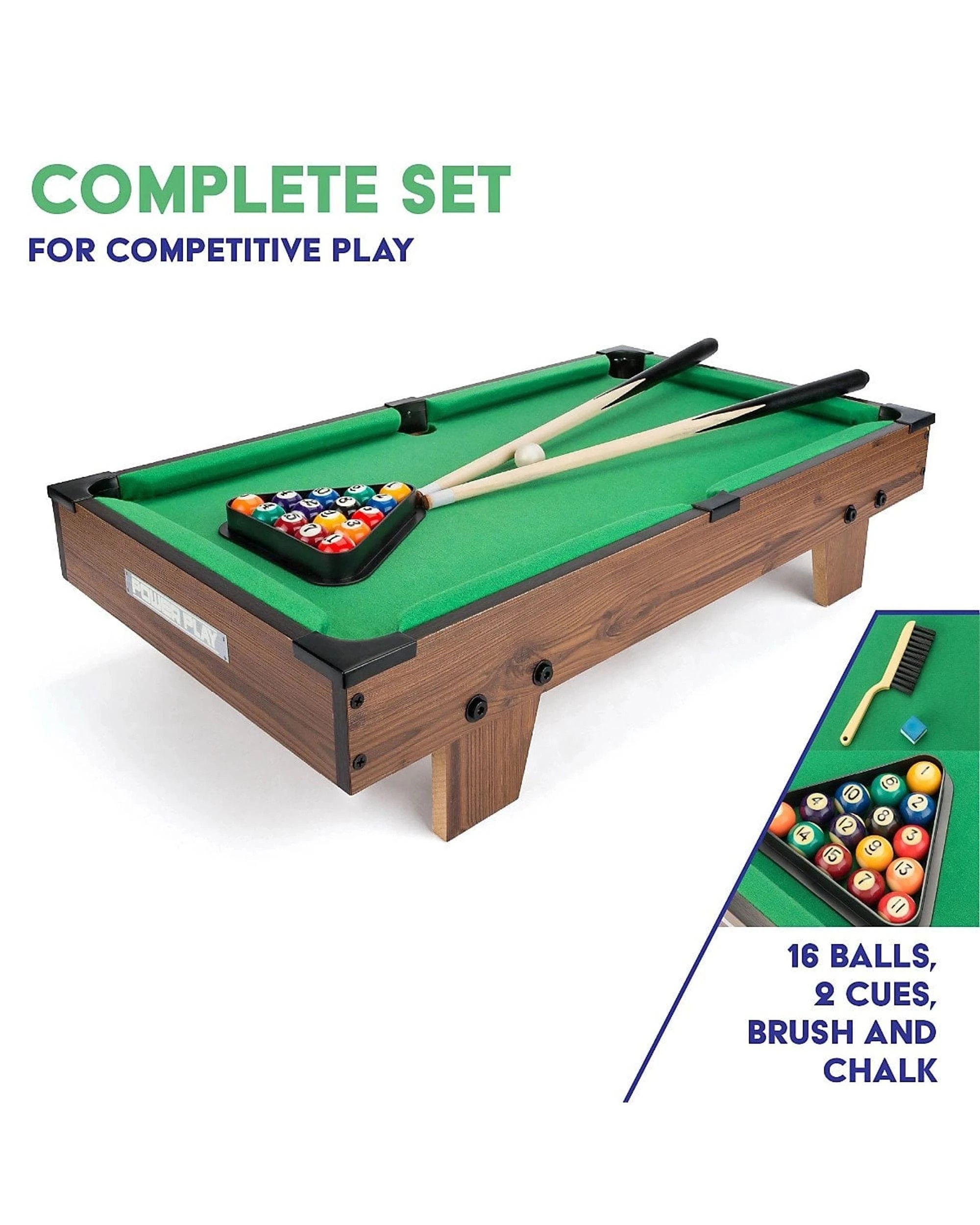 2 Power Play 25 inch Pool Table, 2 of 6