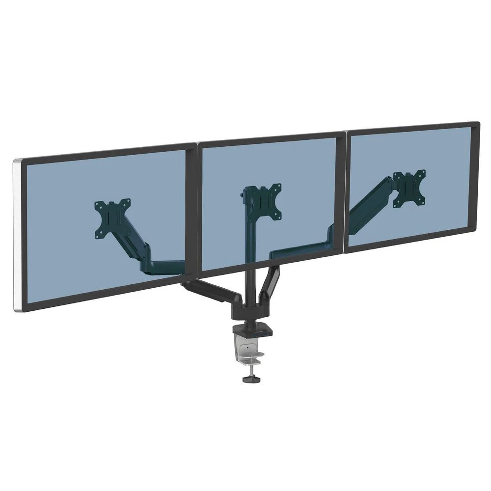 4 Fellowes Platinum Series Triple Monitor Arm 17"-27", 4 of 10