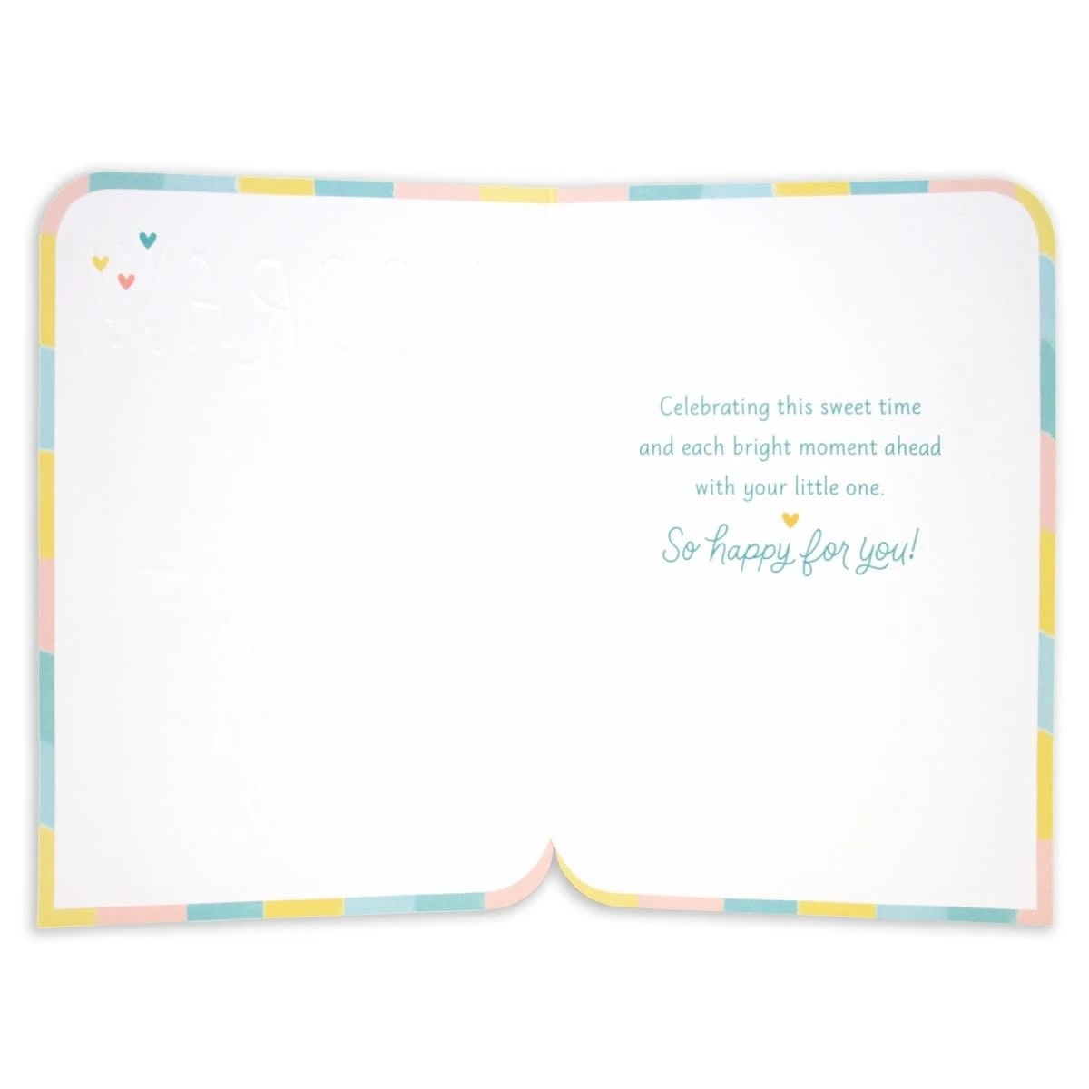 2 Connections from Hallmark Baby Card - First Baby, 2 of 3