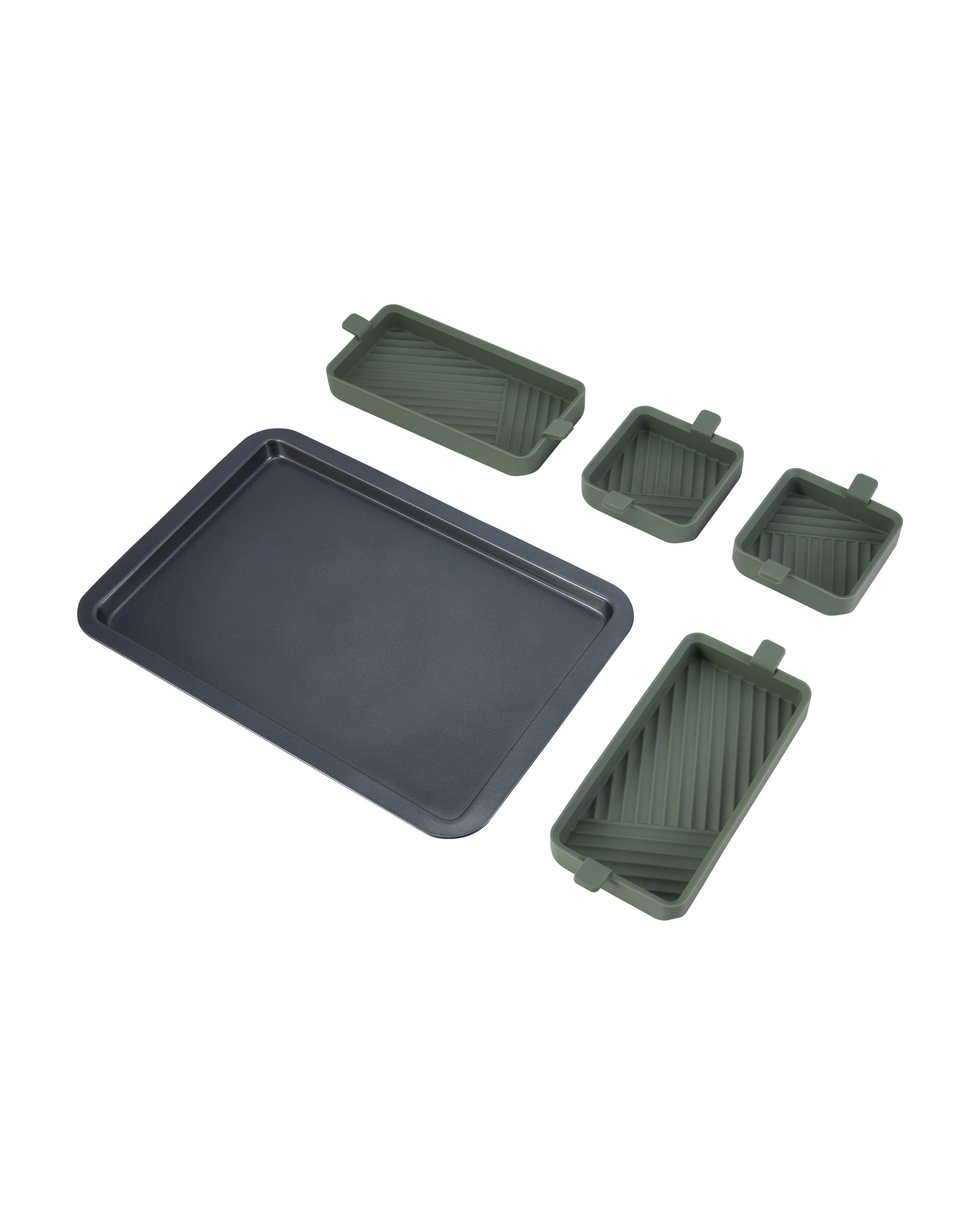2 5 Piece Silicone Bakeware Set, 2 of 7