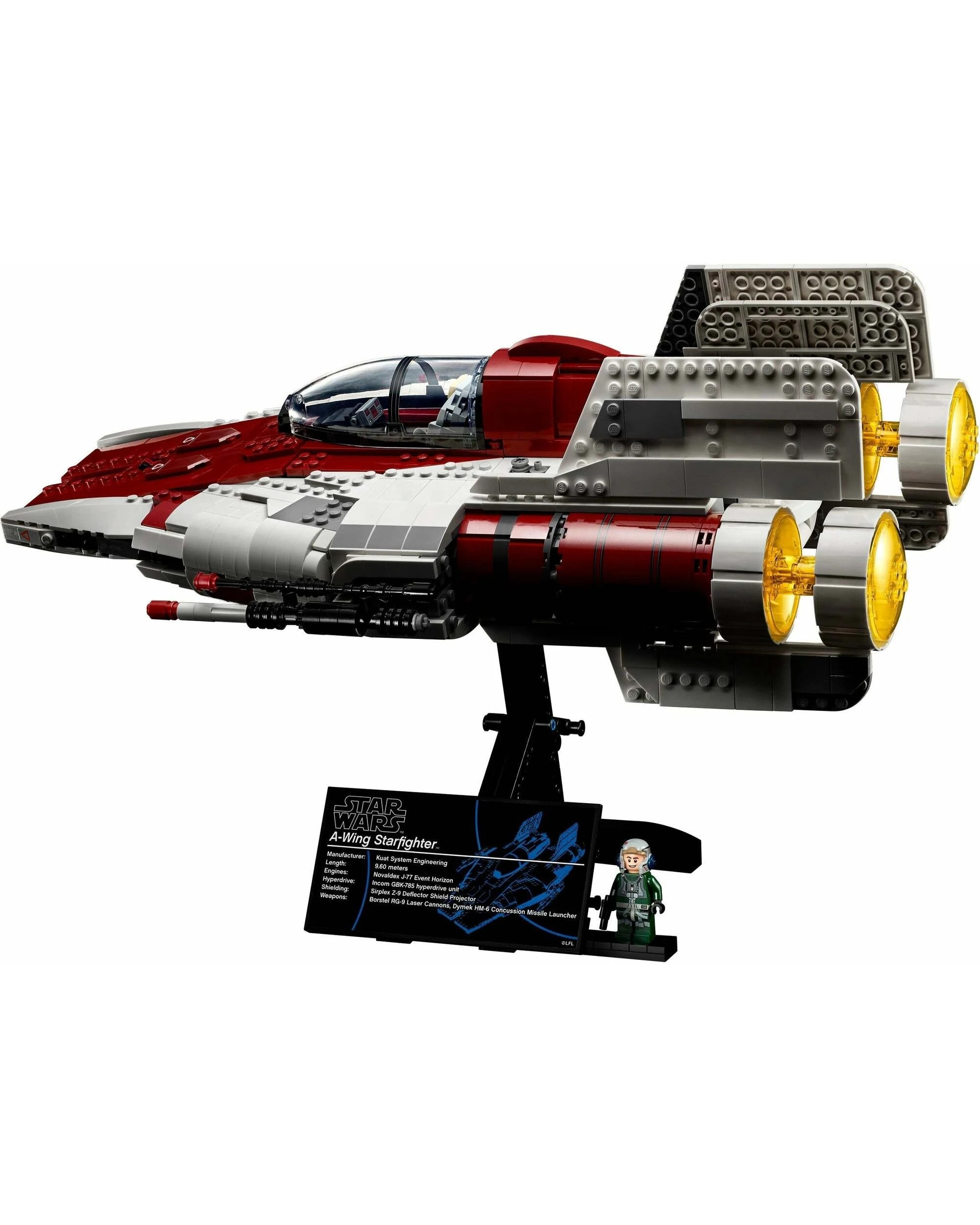 2 LEGO 75275 UCS A-WING STARFIGHTER SPEEDS INTO THE LEGO STAR WARS UNIVERSE, 2 of 5