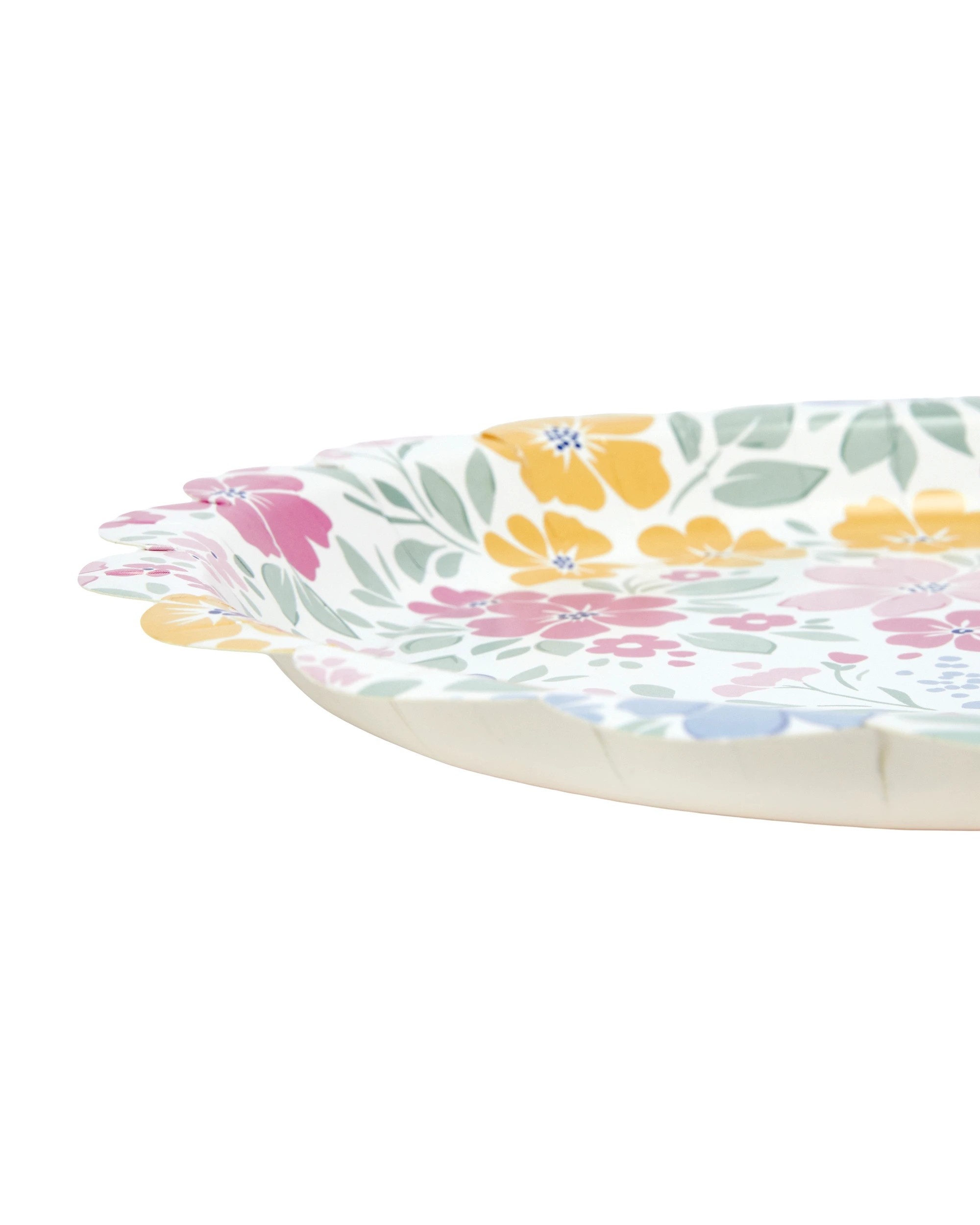 3 16 Piece Floral Paper Plates, 3 of 4