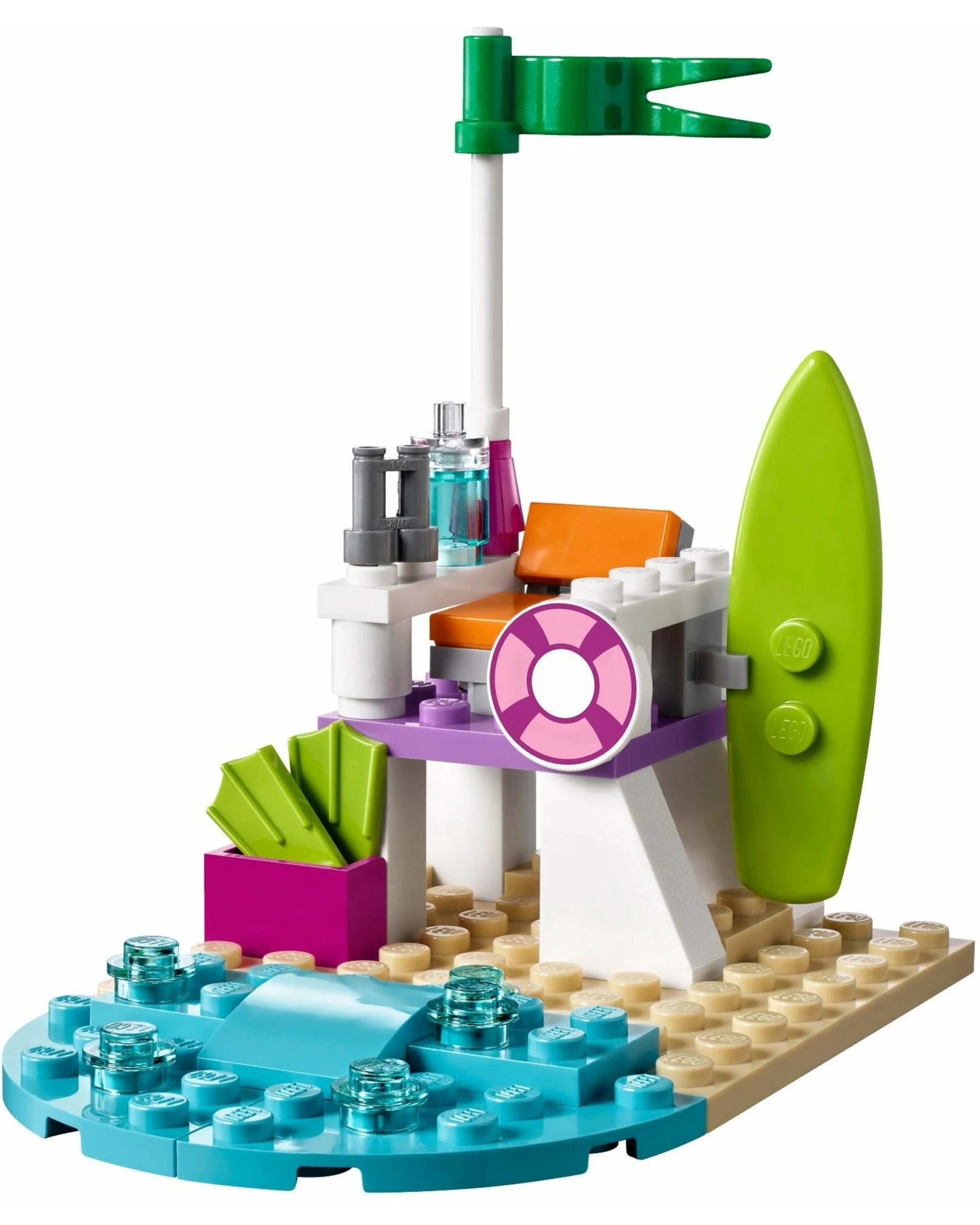 3 LEGO 41306 Mia's Beach Scooter with Sidecar & Pug, 3 of 4