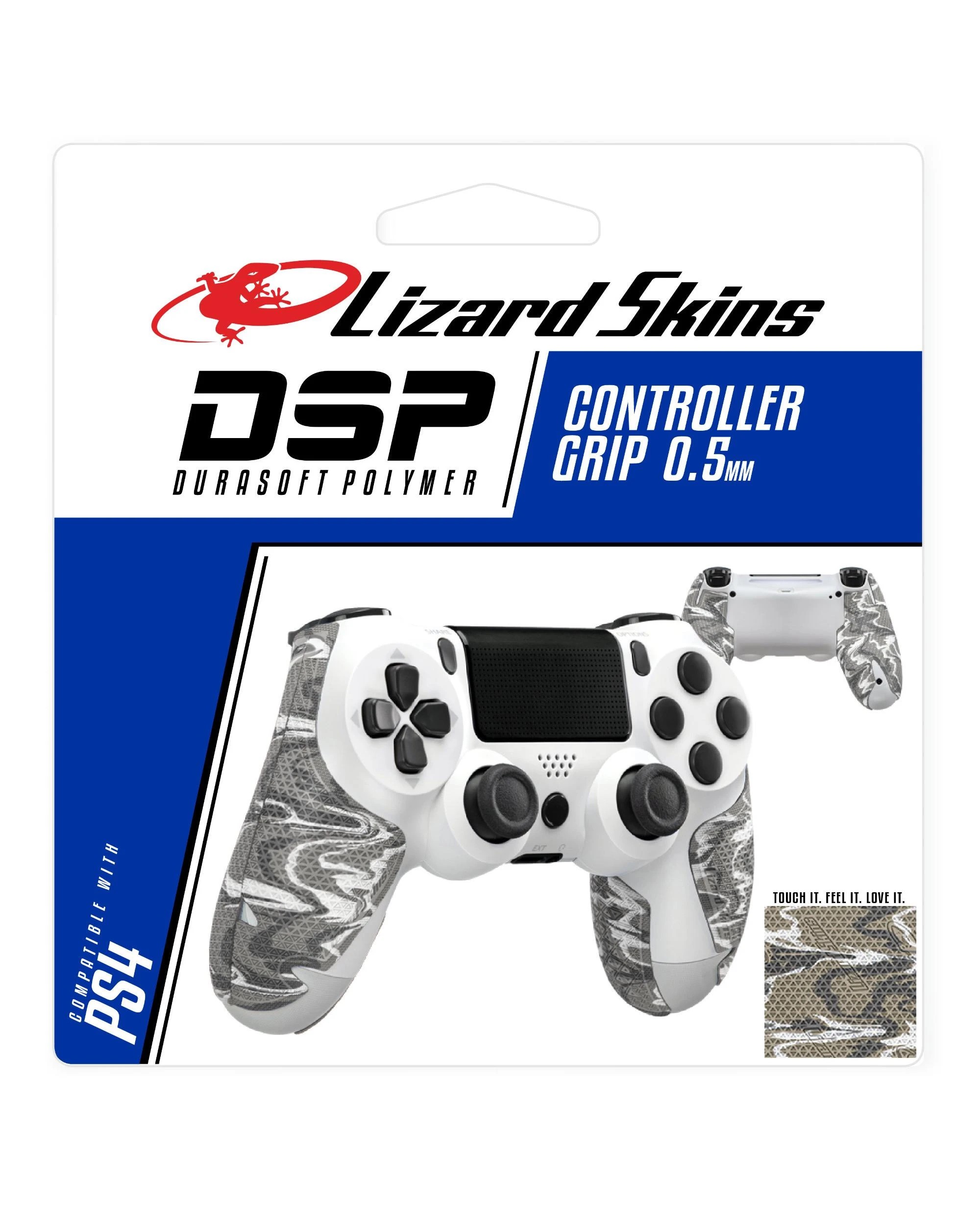 1 Lizard Skins DSP Skin for PS4 Controller - Phantom Camo - Grey, 1 of 6