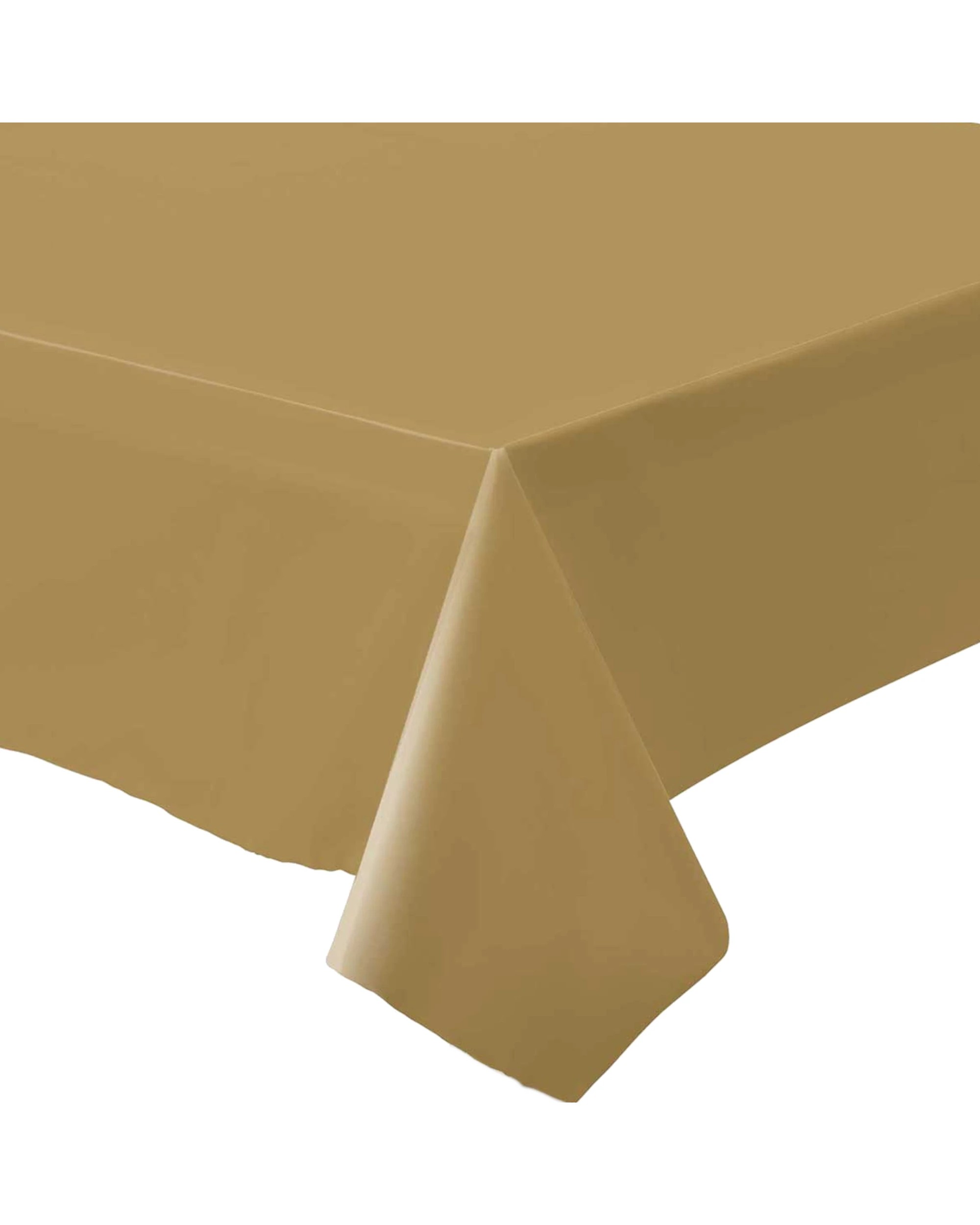 1 Amscan Inc. Rectangle Paper Tablecloth - Gold, 1 of 4