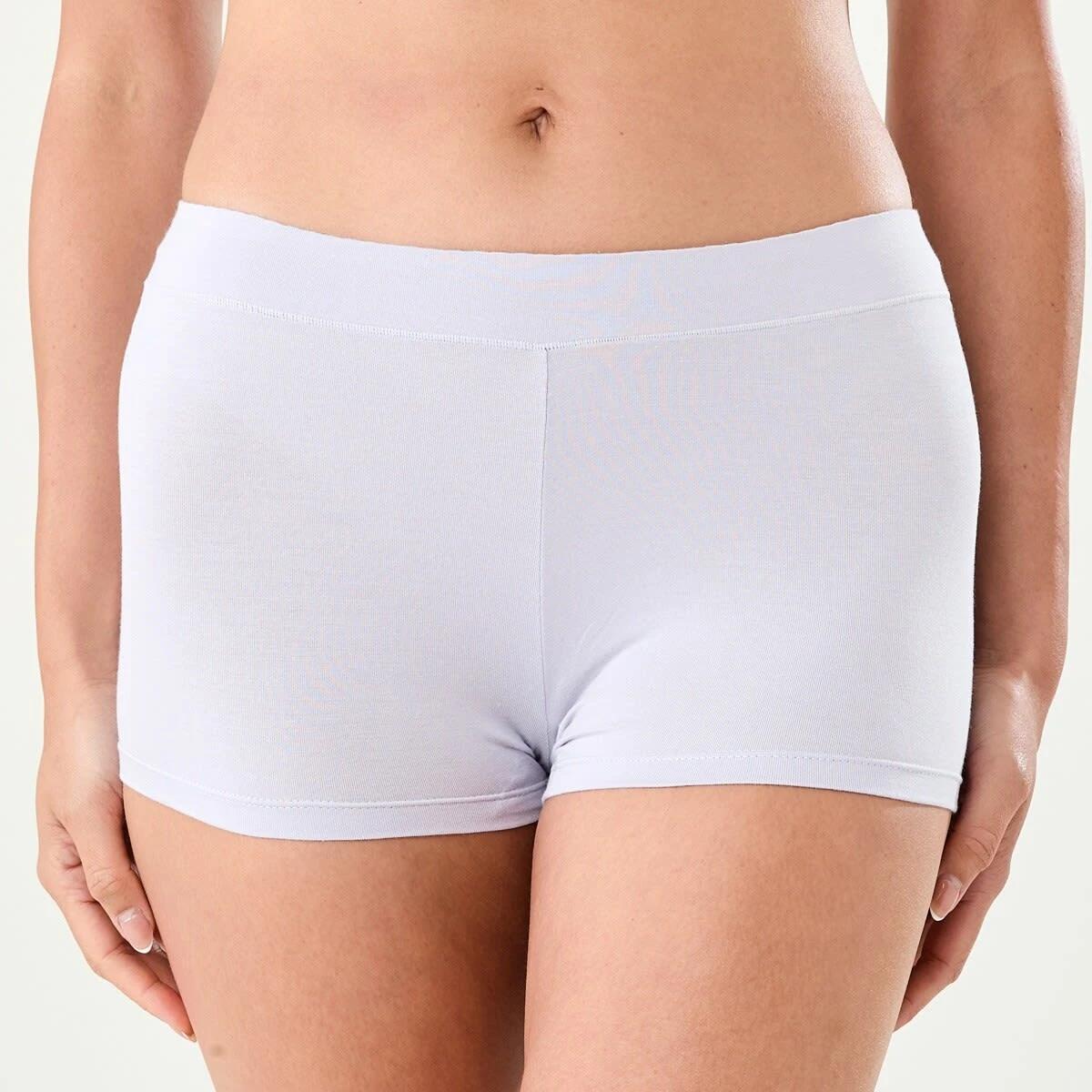 4 3 Pack Bamboo Blend Boyshort Briefs Bm Gh St, 4 of 8