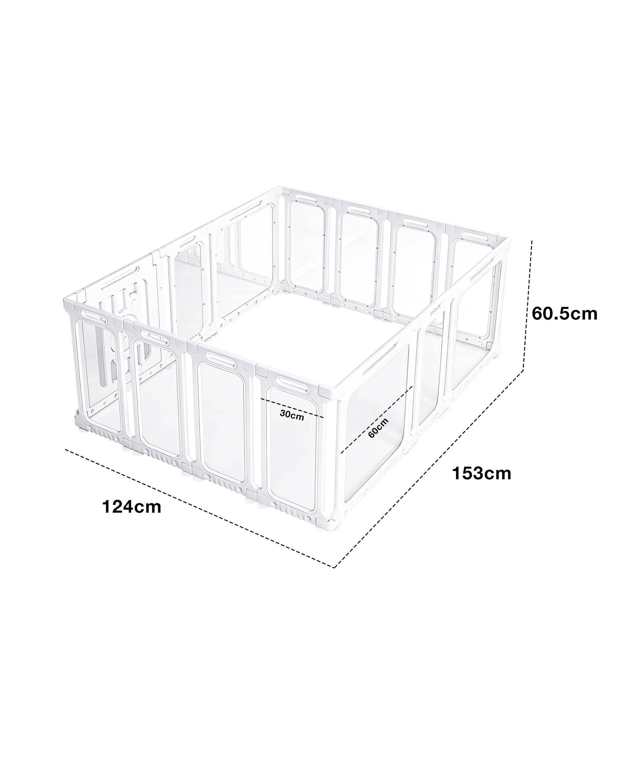 10 Advwin DIY Small Animal Playpen Pet Enclosure 14 Panels Indoor Portable Exercise Fence, 10 of 10