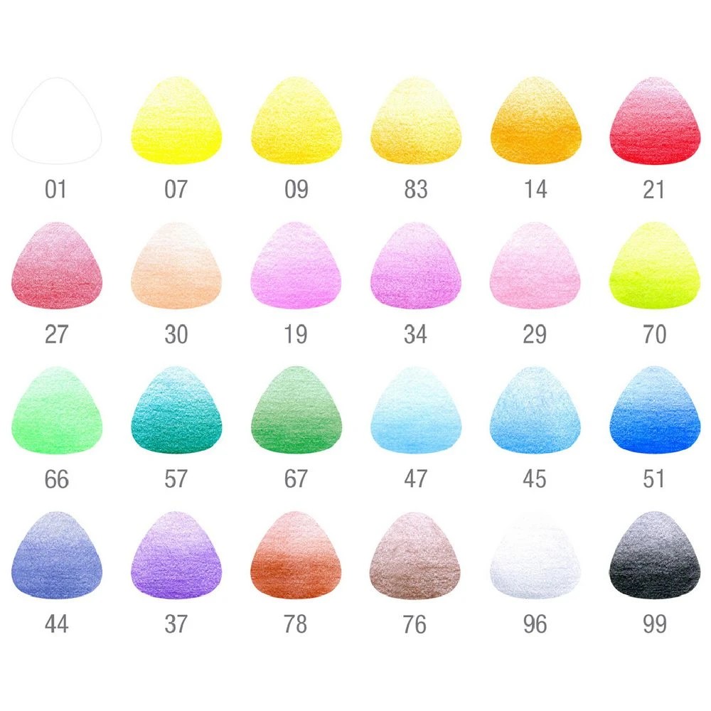 3 Faber-Castell Triangular Coloured Pencils Assorted 24 Pack, 3 of 5