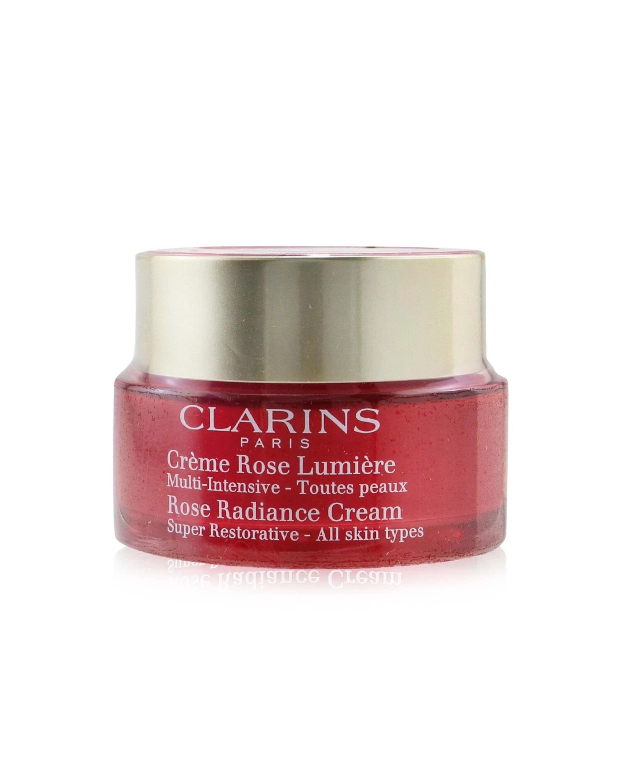 1 Clarins Super Restorative Rose Radiance Cream  50ml/1.7oz, 1 of 3