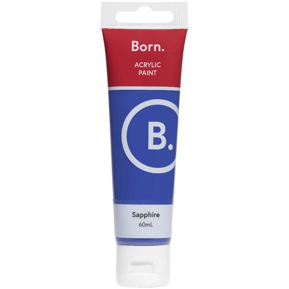 2 Born Acrylic Paint 60mL Sapphire, 2 of 3