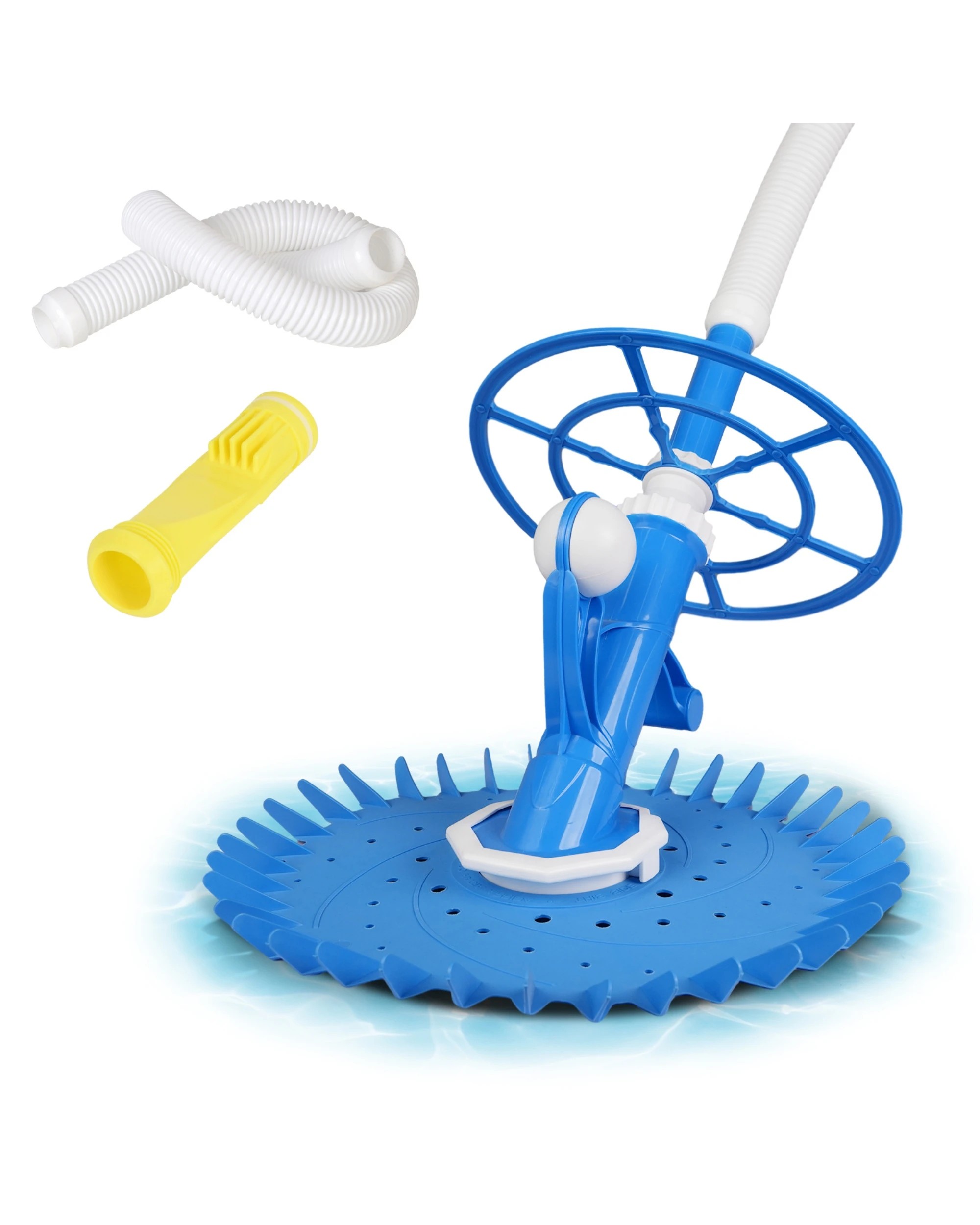 1 Advwin Automatic Pool Vacuum Cleaner with 100cm Hose - Blue, 1 of 7