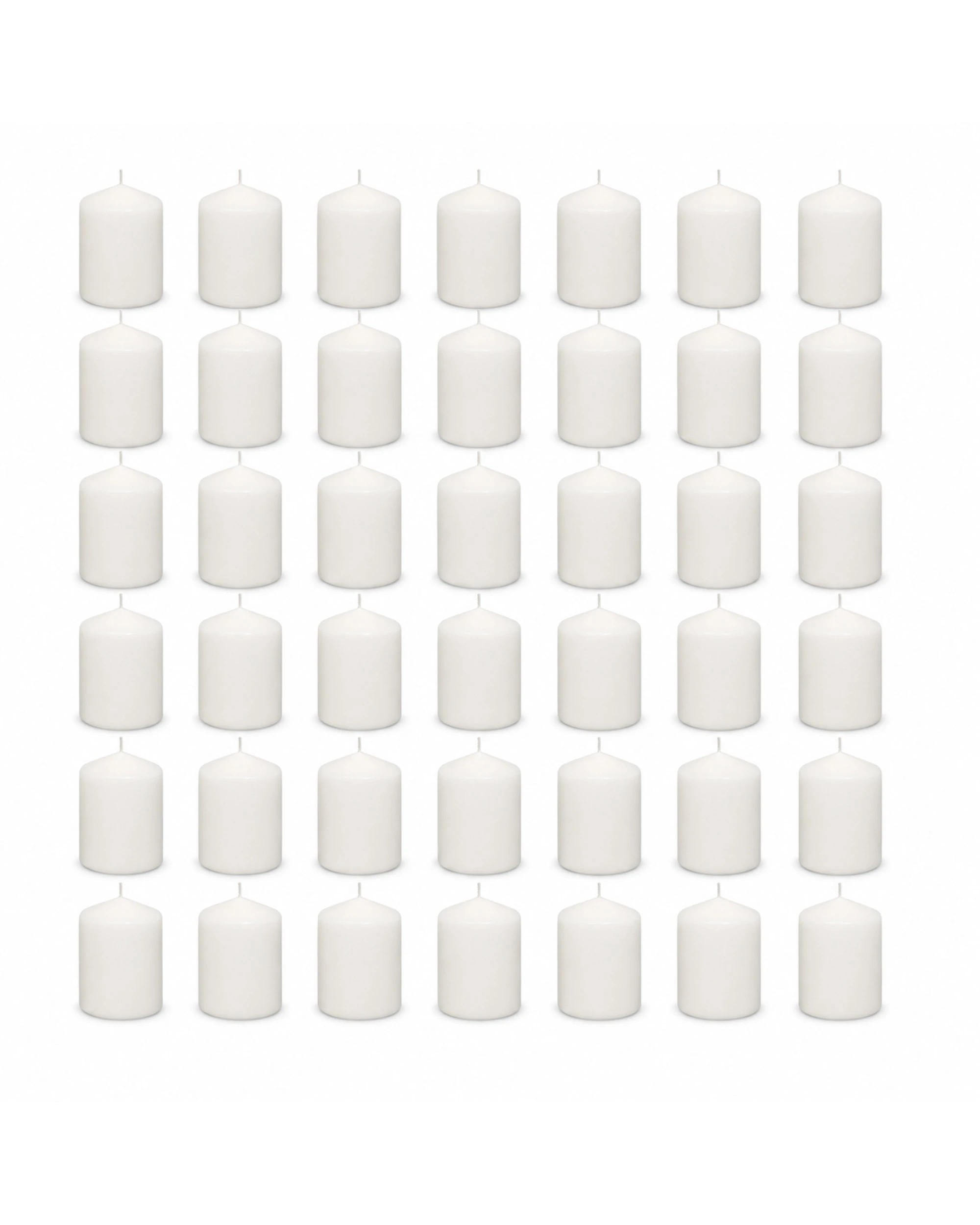 1 BR Home 48x Pillar Candles 3"x3" 36 Hours Burn Time, 1 of 2