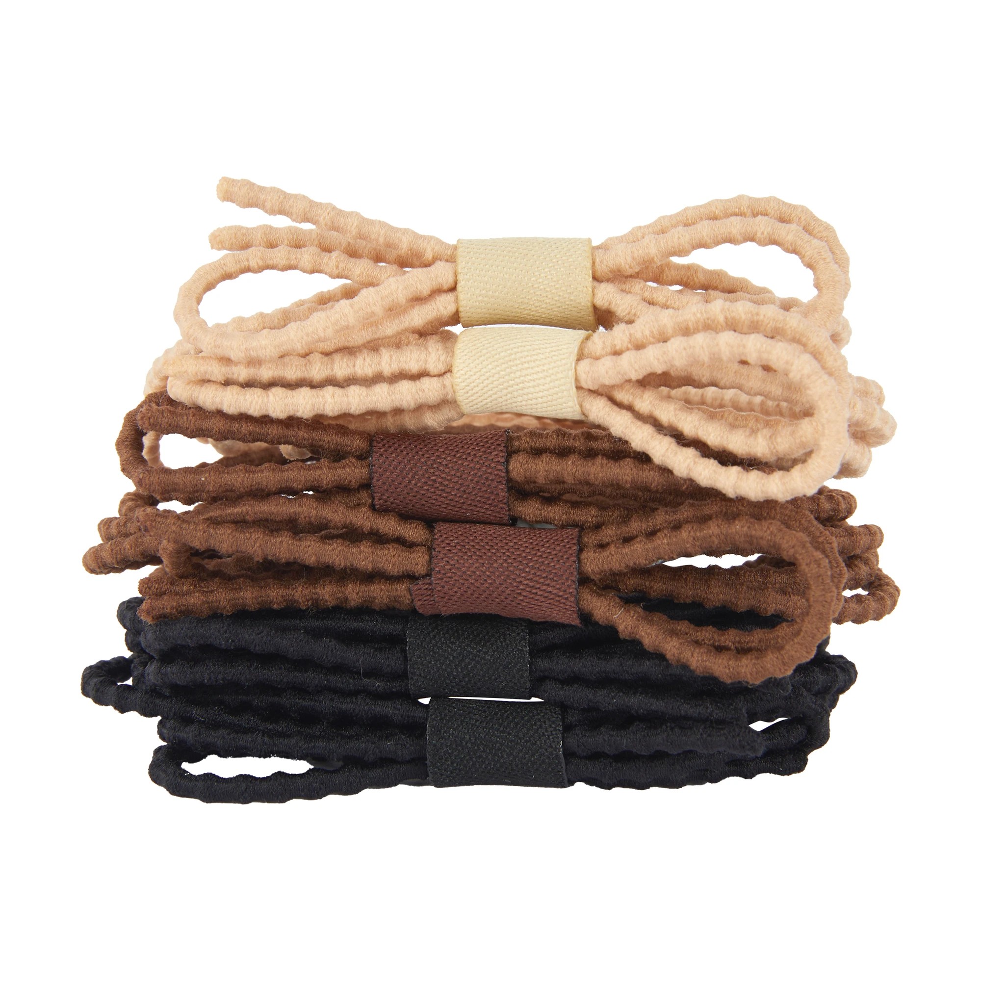 1 OXX Haircare 6 Pack Hair Elastics, 1 of 4