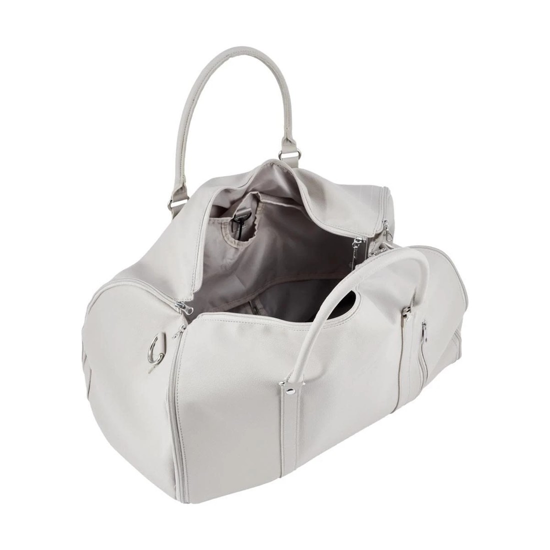 4 2-in-1 Garment Duffle Bag - Beige, 4 of 6