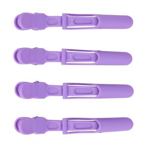 OXX Haircare 4 Pack Purple Hair Sectioning Clips