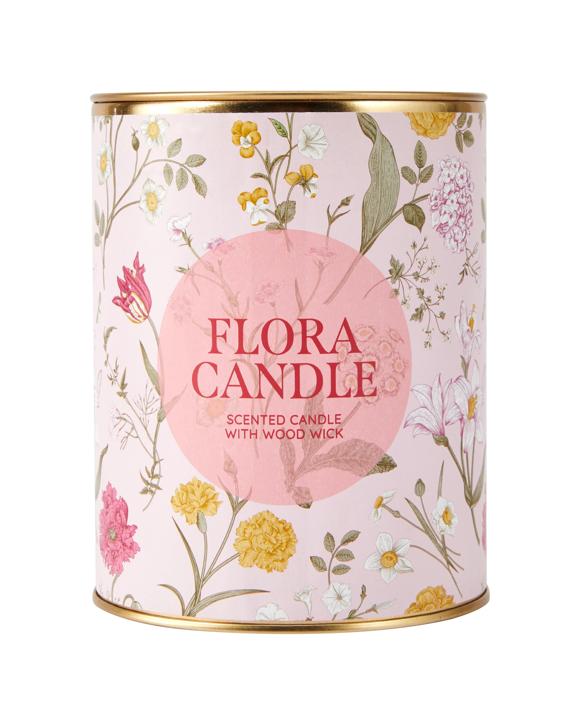 Wood Wick Flora Candle