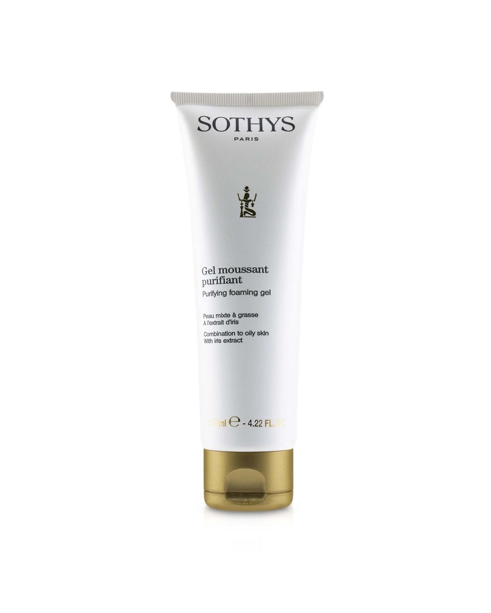 1 Sothys Purifying Foaming Gel - For Combination to Oily Skin, With Iris Extract  125ml/4.2oz, 1 of 3
