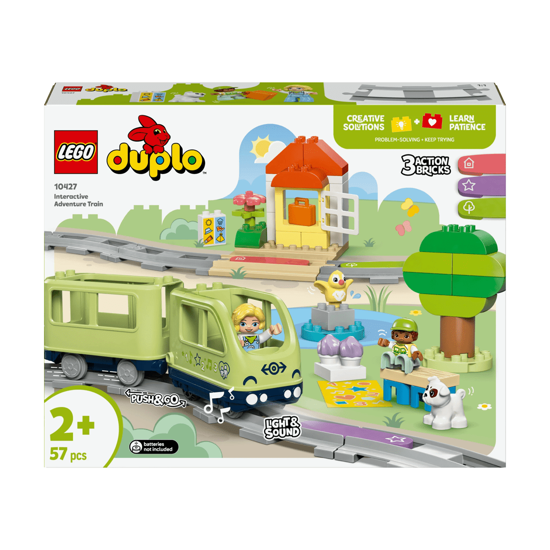 1 LEGO DUPLO Town Interactive Adventure Train 10427, 1 of 10