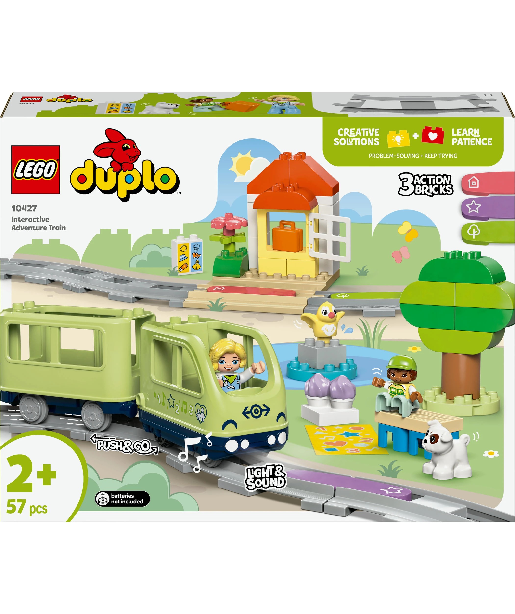 1 LEGO DUPLO Town Interactive Adventure Train 10427, 1 of 10
