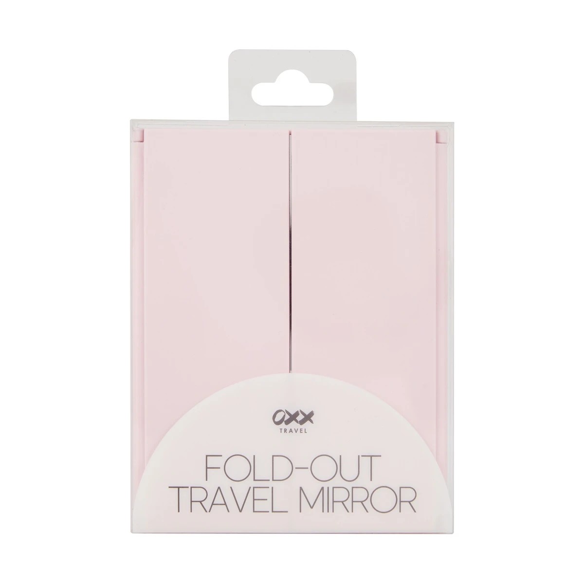 6 OXX Travel Fold-Out Travel Mirror - Pink, 6 of 6