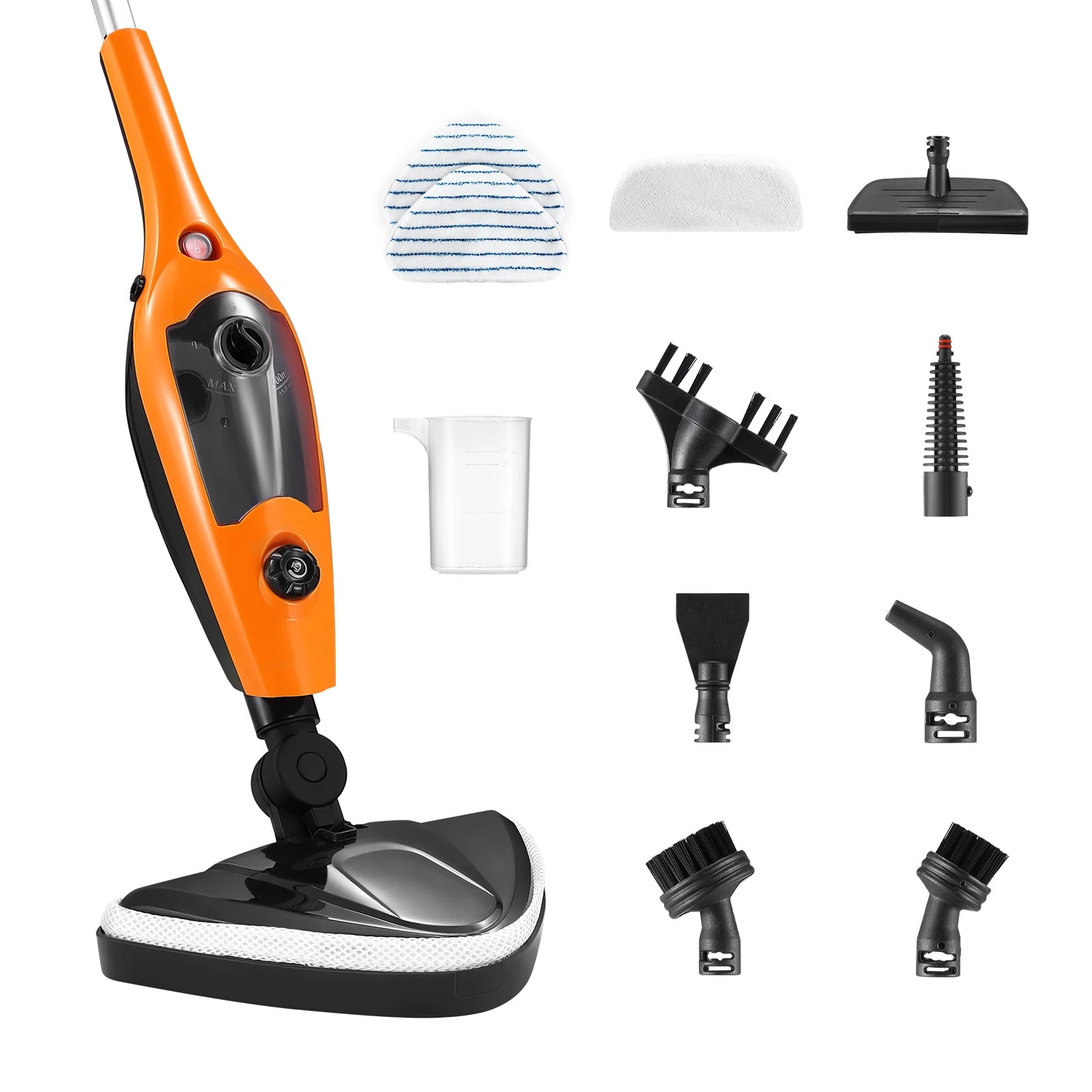 6 Maxkon 14 in 1 Steam Mop Handheld Steamer with Accessories, 6 of 7