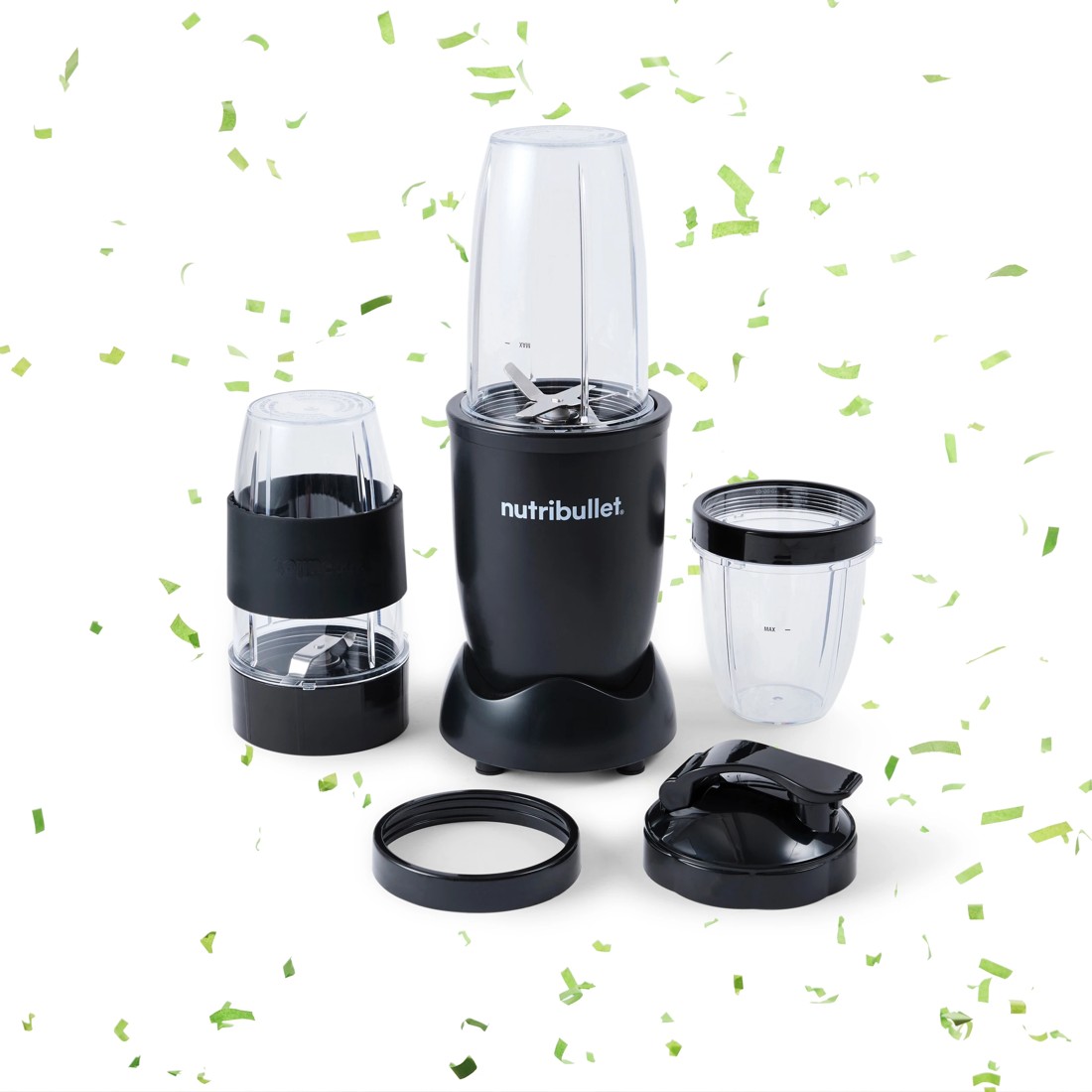 1 NutriBullet 600W Mega Pack - Black, 1 of 9