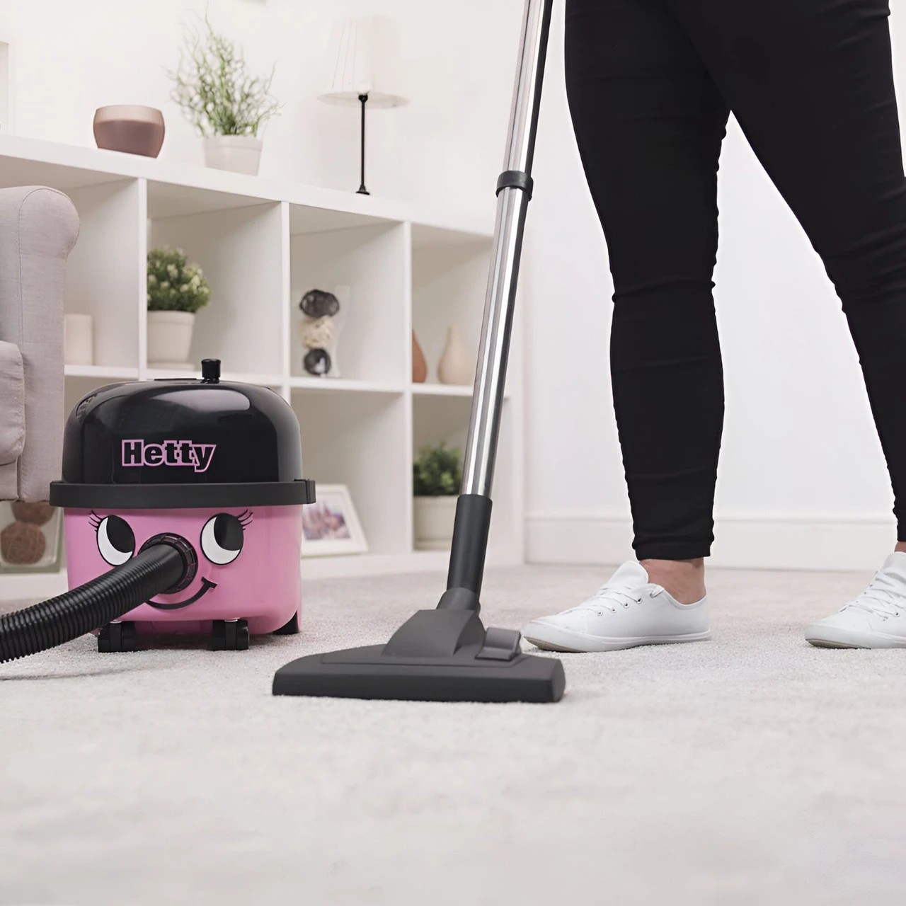 5 Numatic Hetty 200 Commercial Vacuum Cleaner - Pink, 5 of 6
