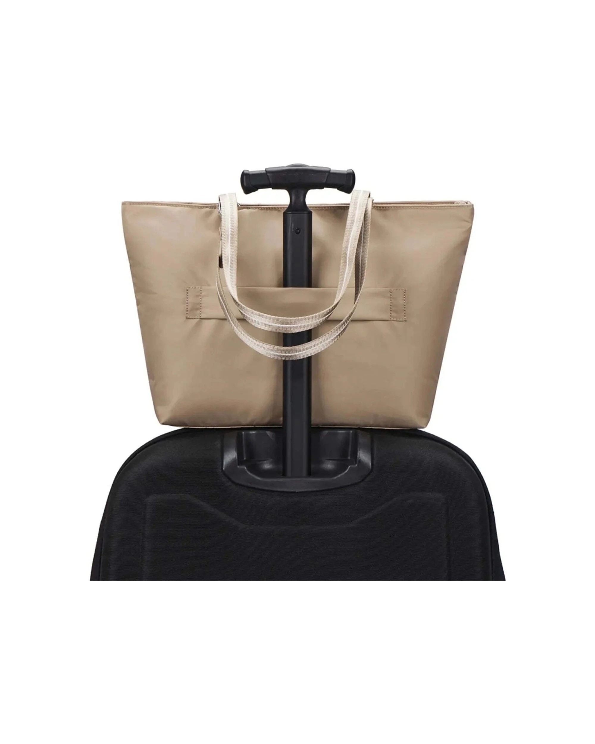 6 Pacsafe W Anti-Theft RFID Blocking Carryall 13in Laptop Tote Bag Secure Travel Bag Taupe - Brown, 6 of 8