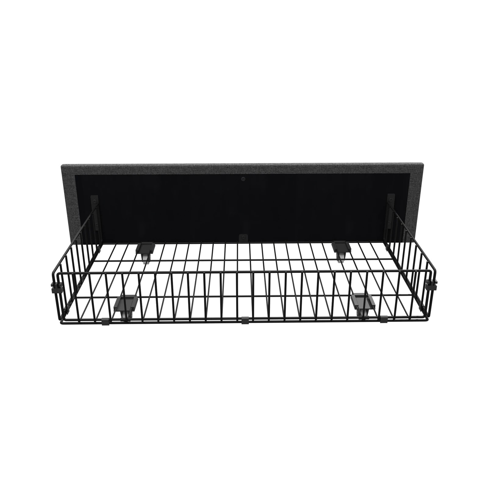 9 Oikiture 4x Trundle Drawers for Bed Frame with Wheels Metal - Grey - Grey, 9 of 9