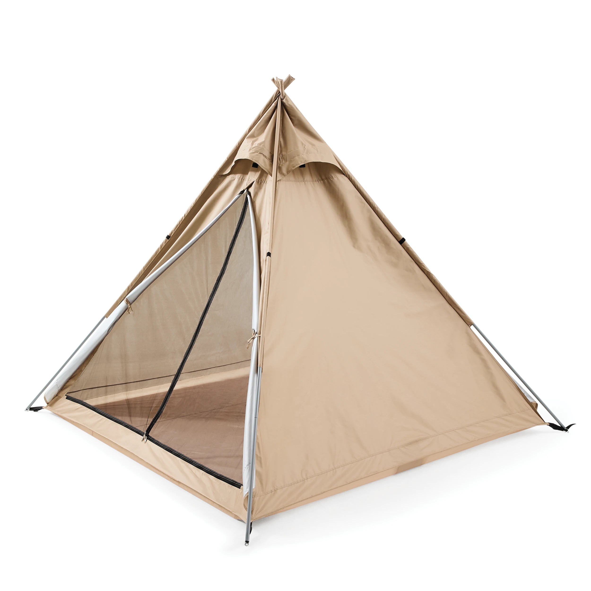 7 3 Person Bell Tent - Beige, 7 of 10