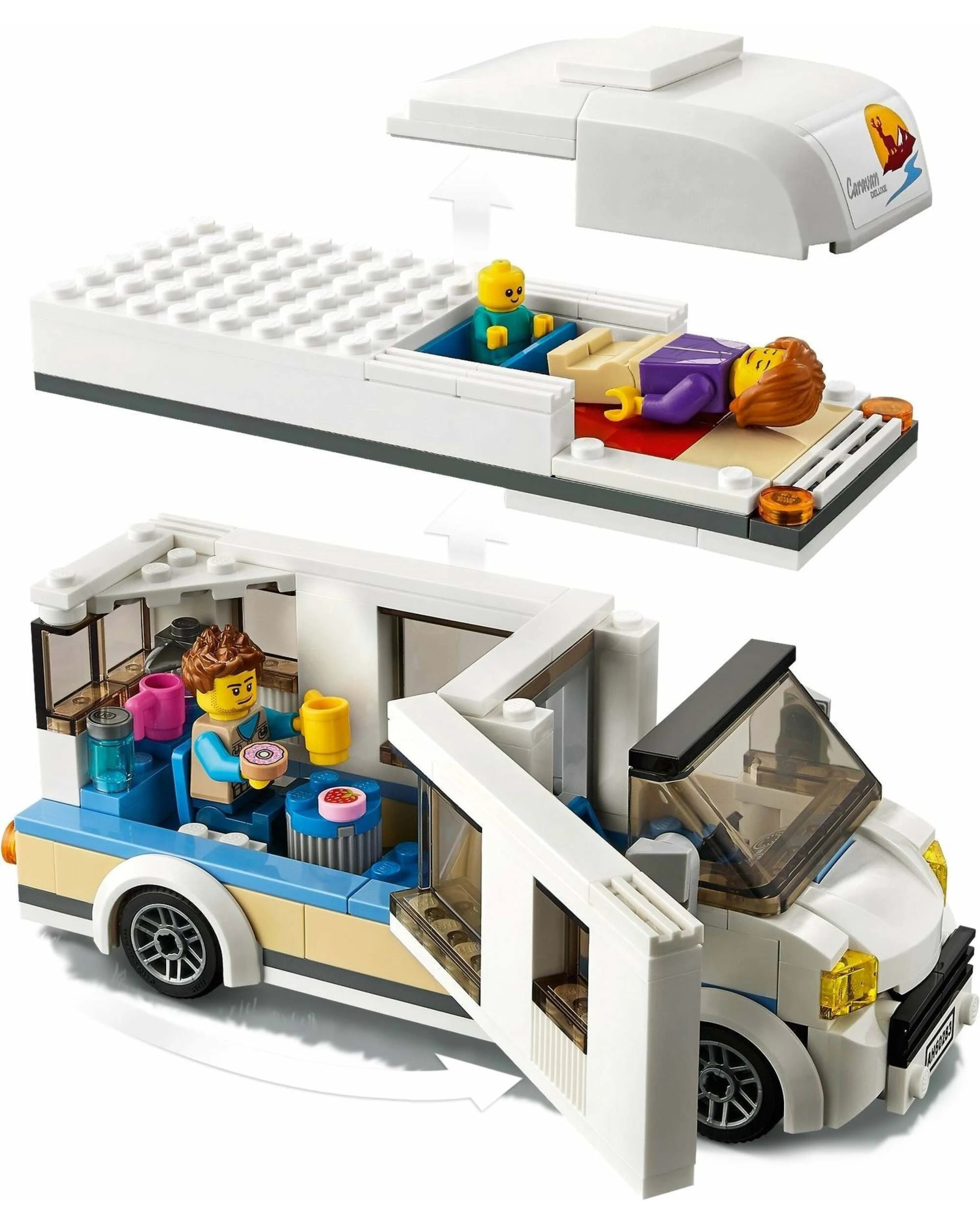 5 LEGO City Series 60283 Holiday Camper Van, 5 of 5