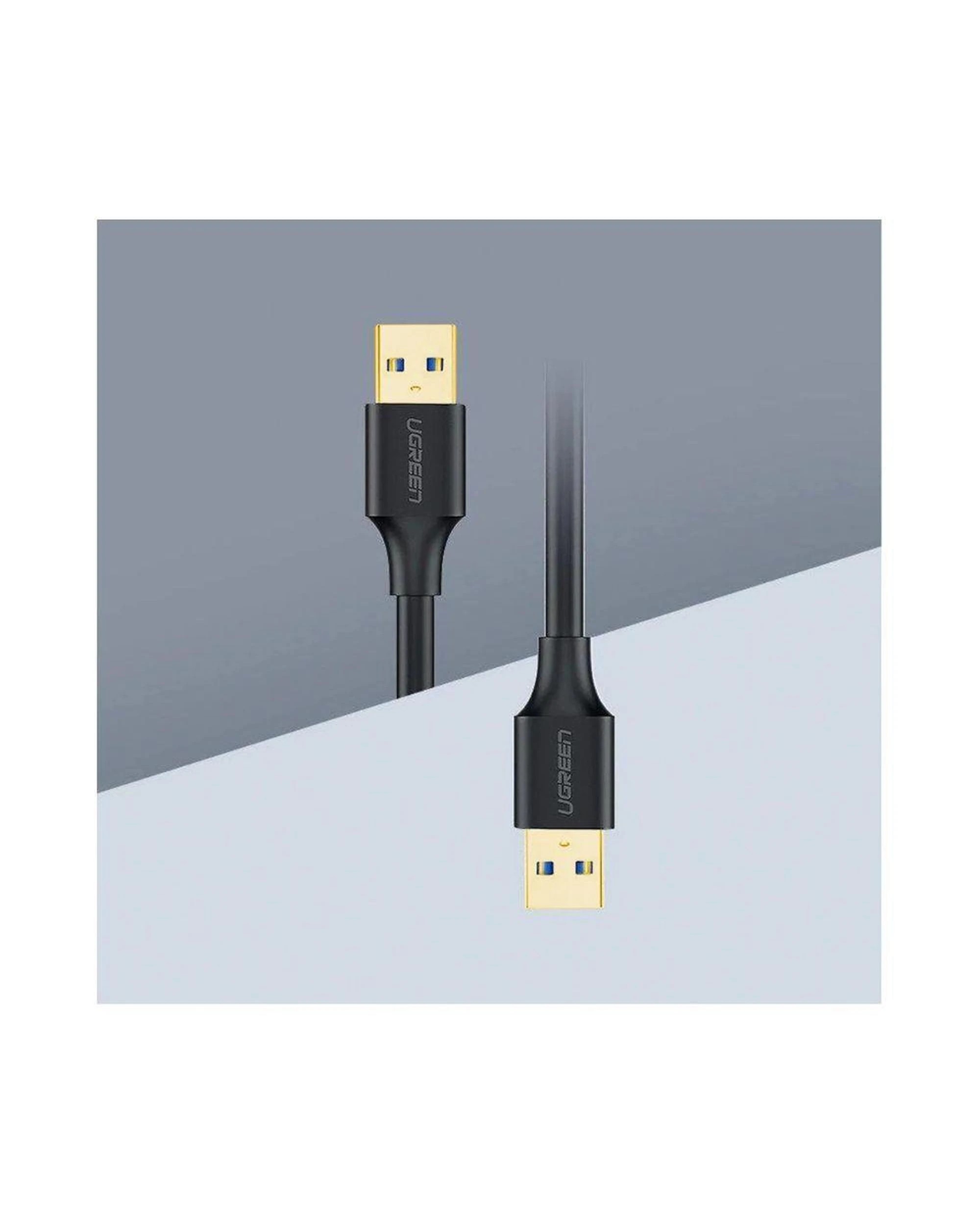 3 Ugreen USB-A 3.0 Male to Male Cable – 1m 5Gbps Data Transfer Black, 3 of 8
