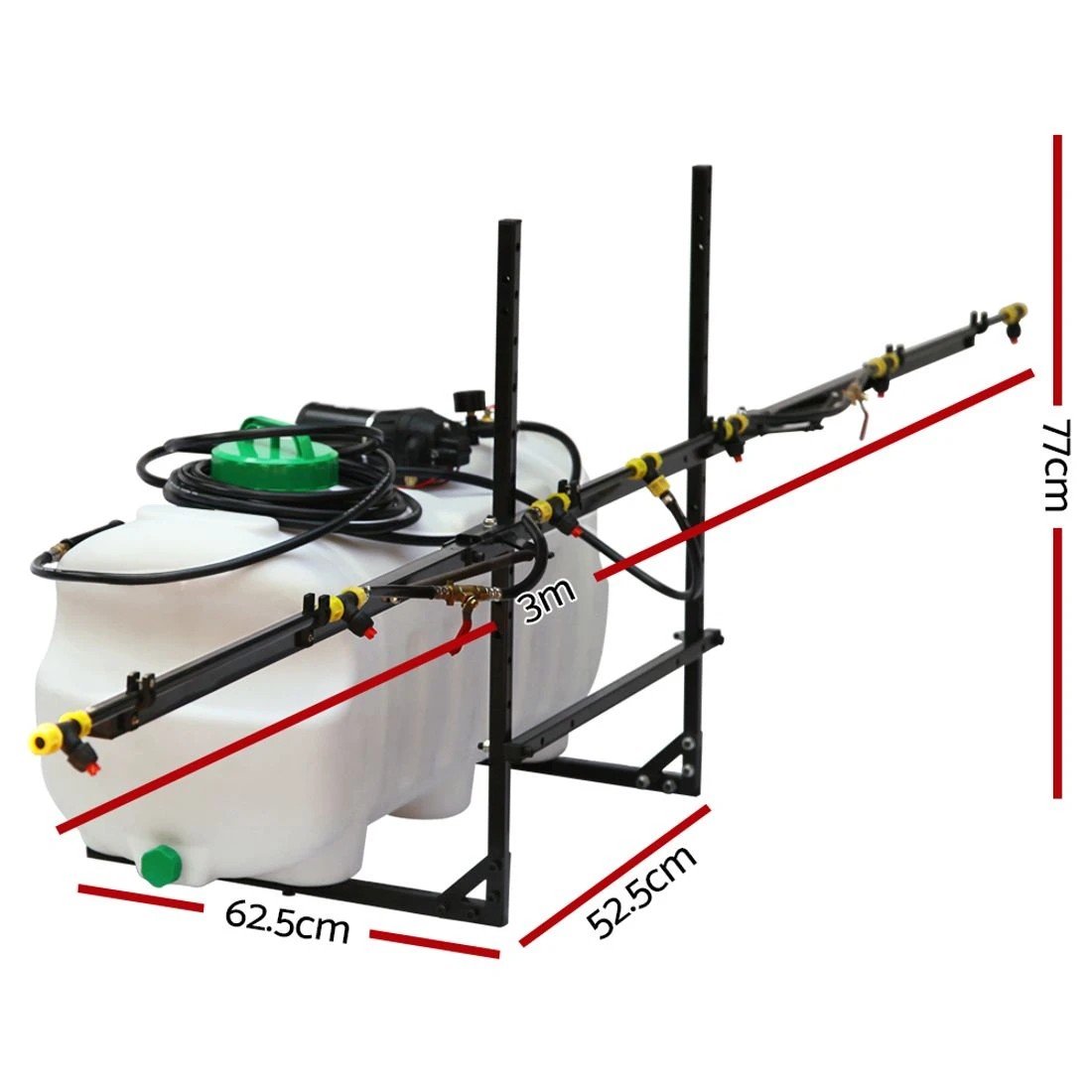 2 Giantz Weed Sprayer 100L 3M Boom Garden Spray - White, 2 of 8