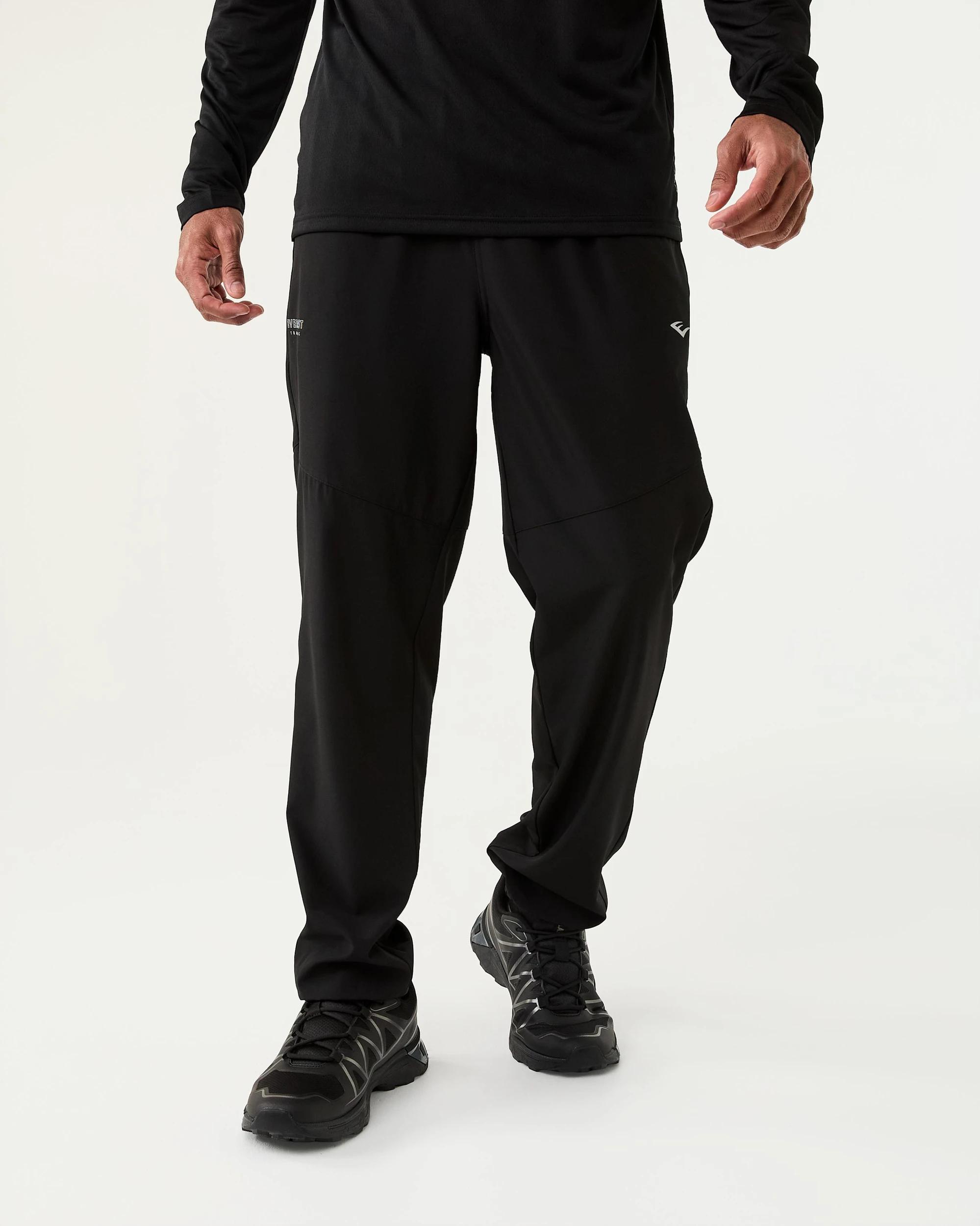 1 Everlast Mens Tech Woven Pants Black, 1 of 7