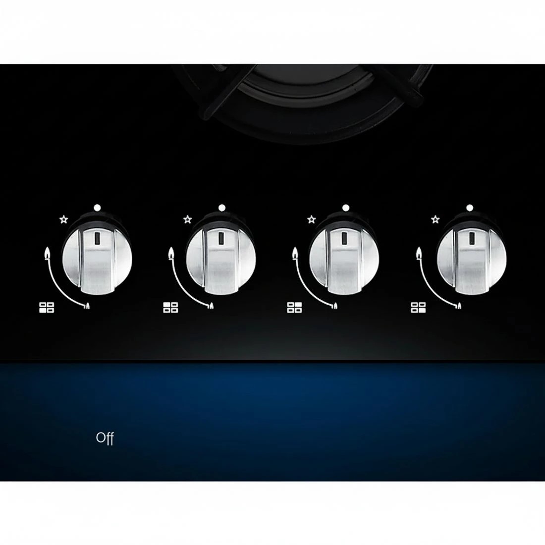 4 Devanti Gas Cooktop 60cm 4 Burner - Black, 4 of 7