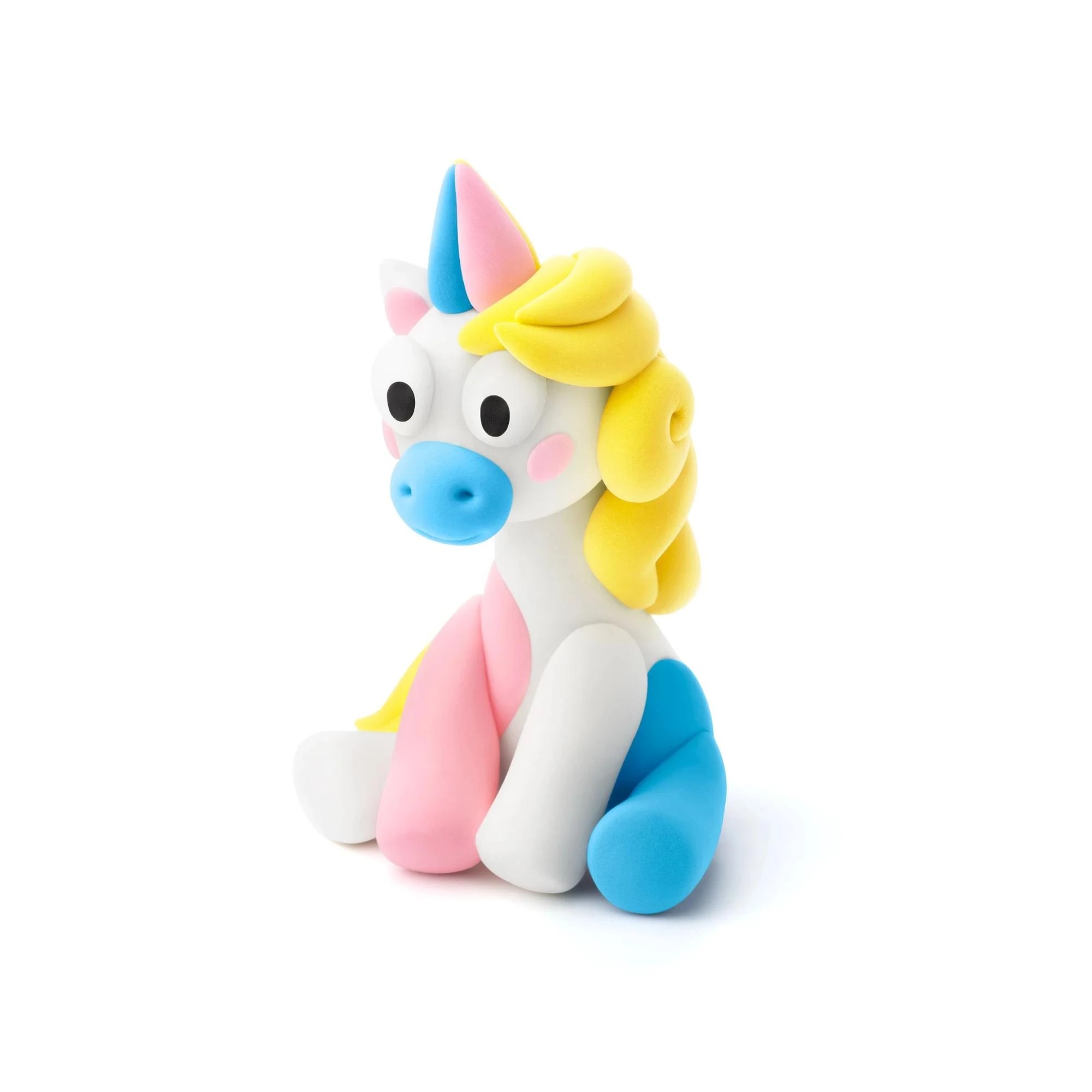 9 HEY CLAY Rainbow Unicorns - Multi, 9 of 9