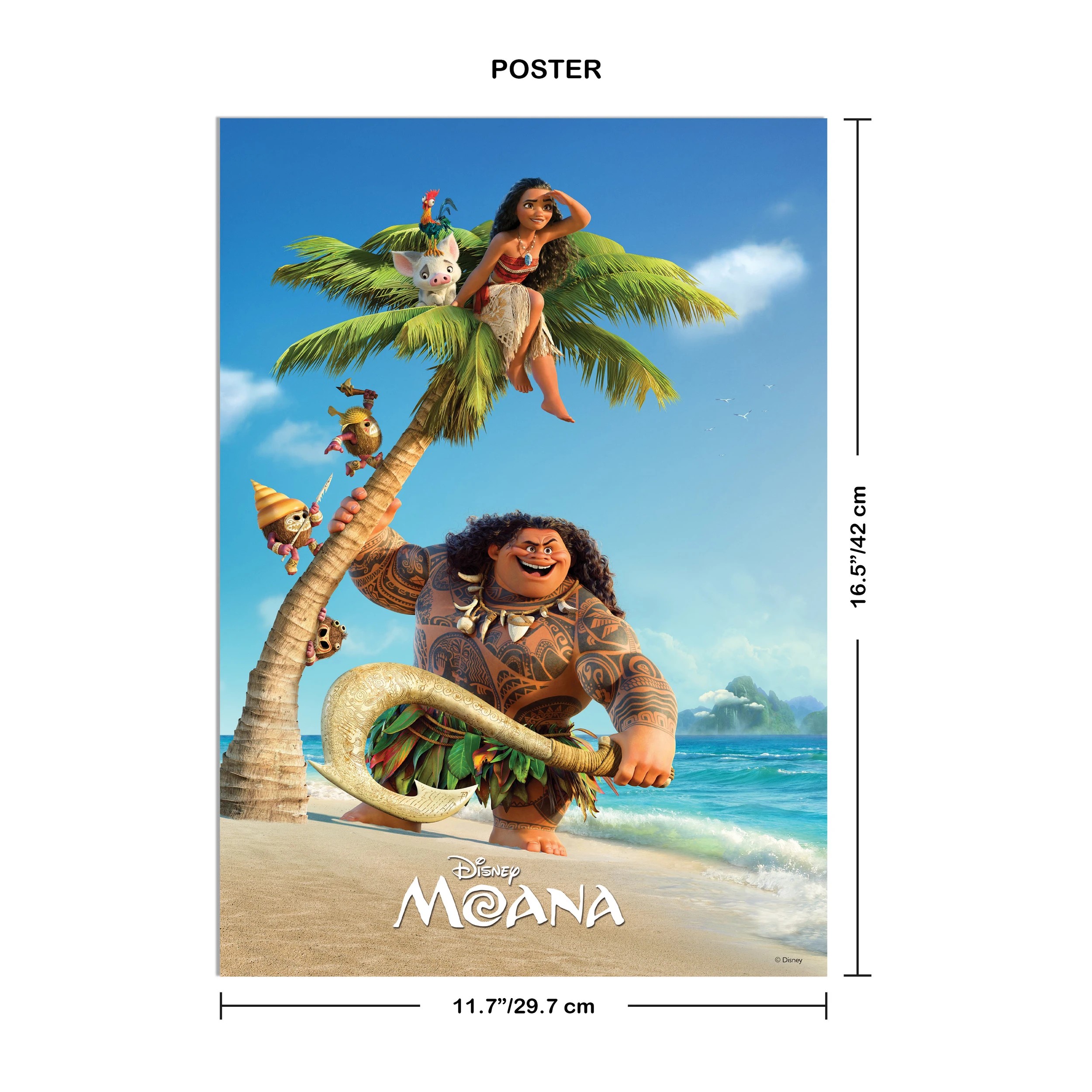 4 Kaleidoscope Disney Moana Colouring and Activity Kit - Book, 4 of 7