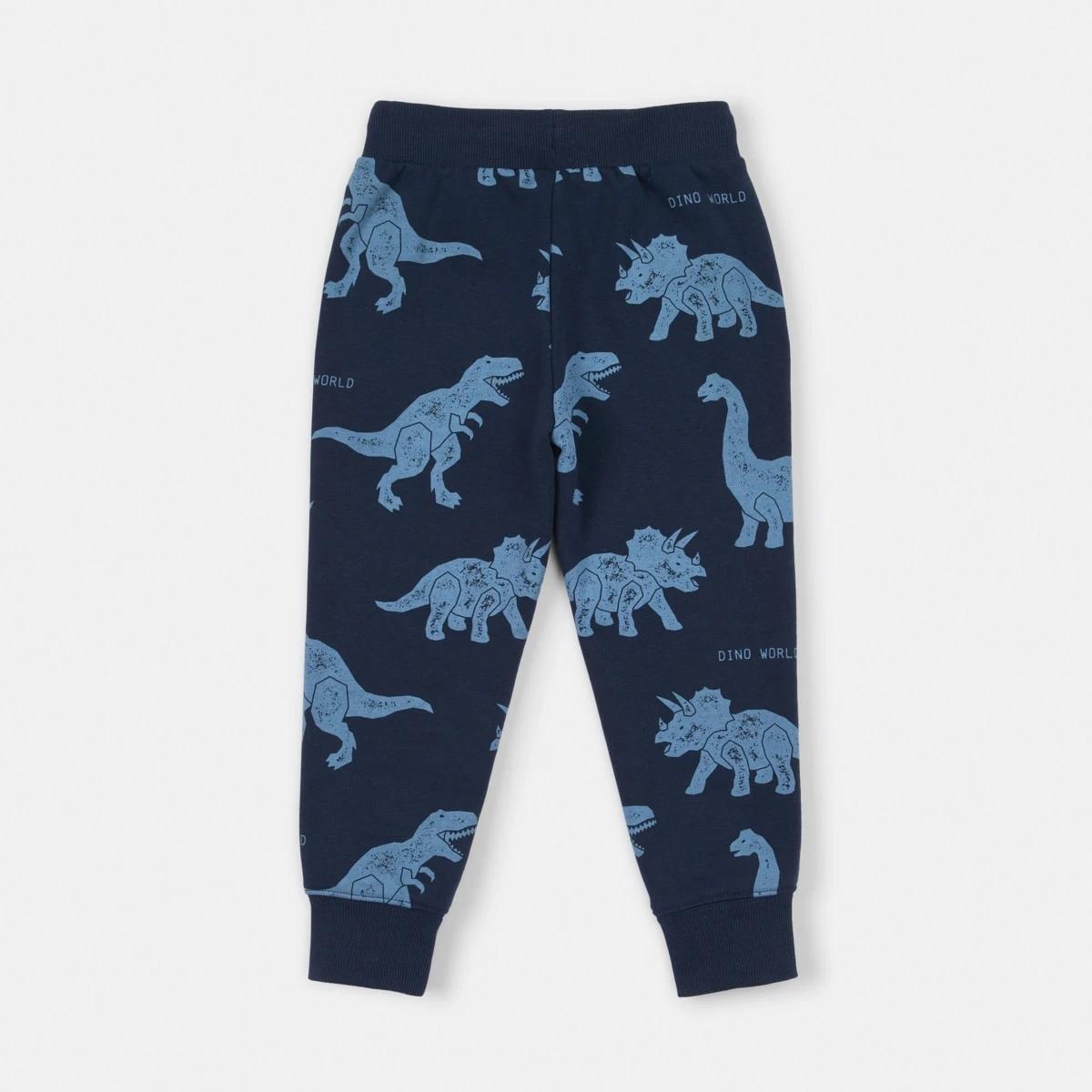 9 All Over Print Trackpants Blu Dino, 9 of 9