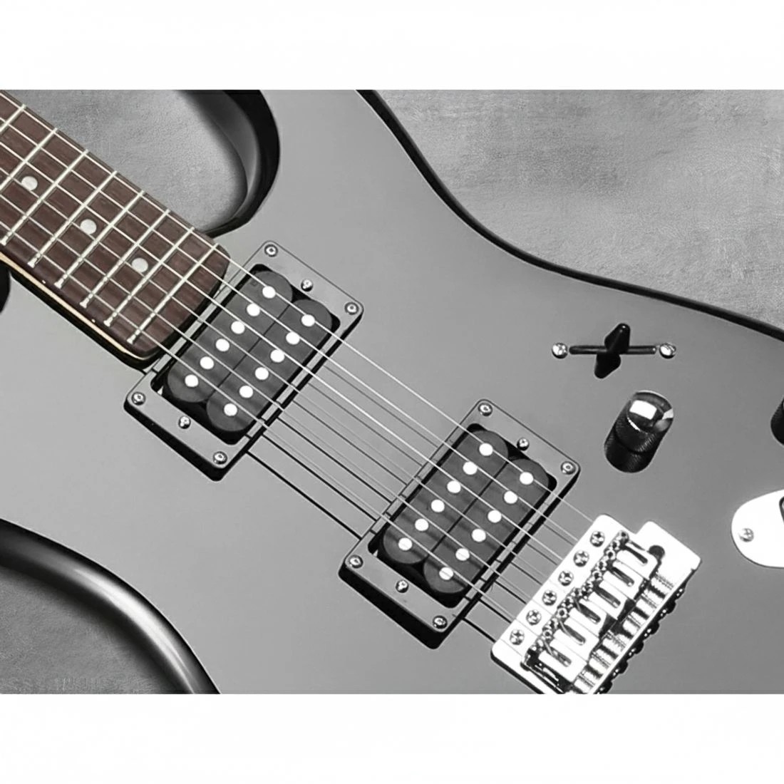 4 Alpha 41 Inch Electirc Guitar Humbucker Pickup Switch Full Size - Black, 4 of 5