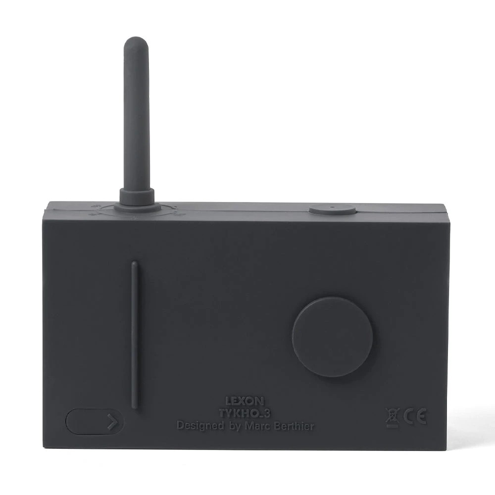 2 Lexon Thykho 3 Fm Radio & Bluetooth Speaker - Grey, 2 of 5