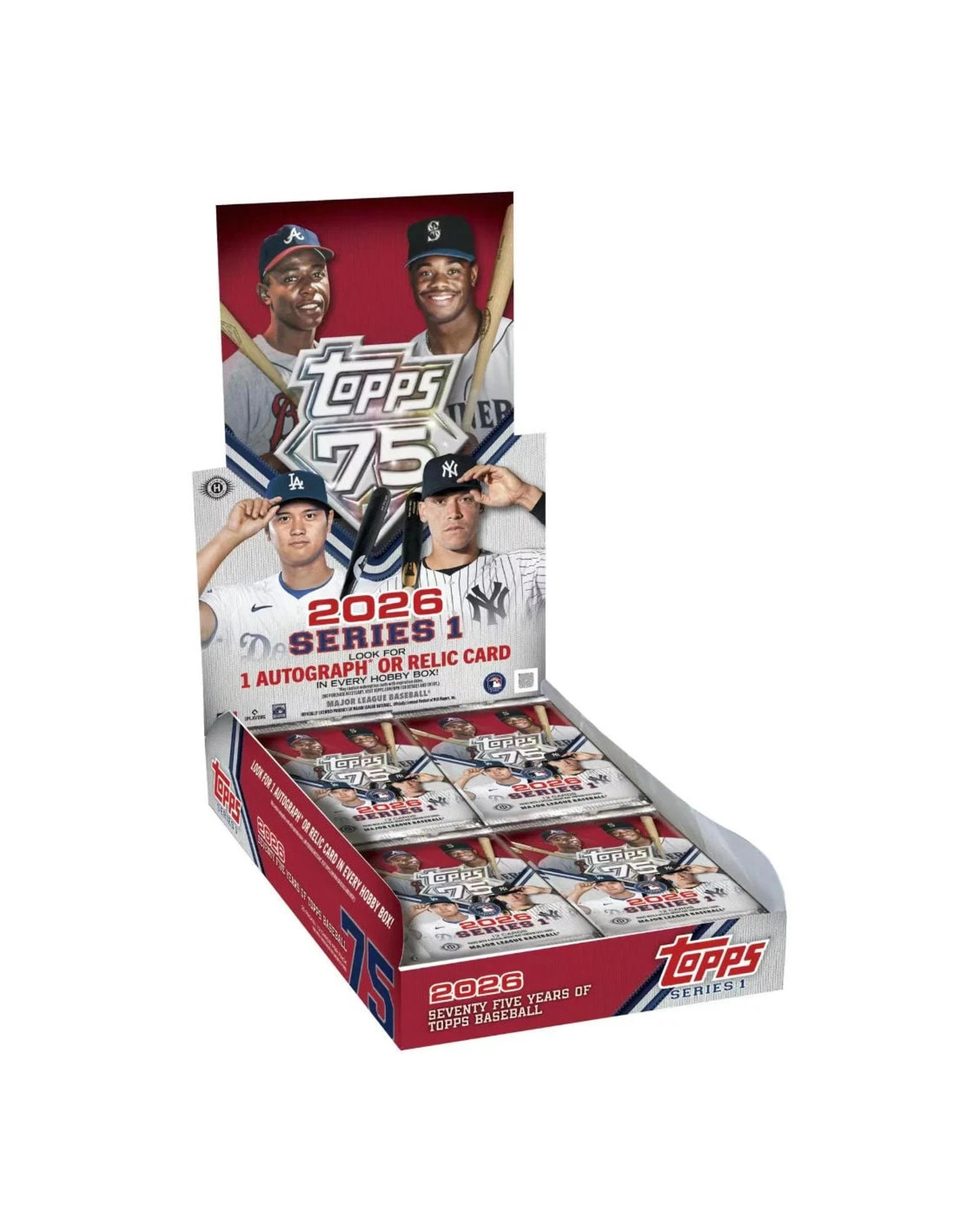 Topps 2026 MLB Series 1 Baseball Hobby Box - Kmart