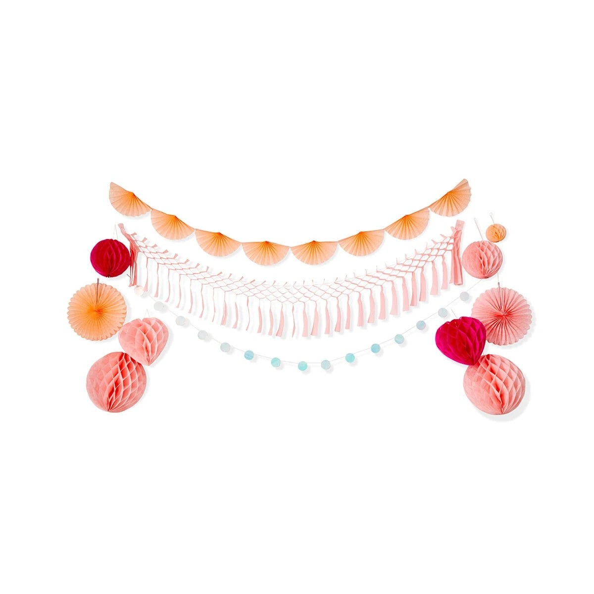 1 12 Piece Pink Decoration Pack, 1 of 10