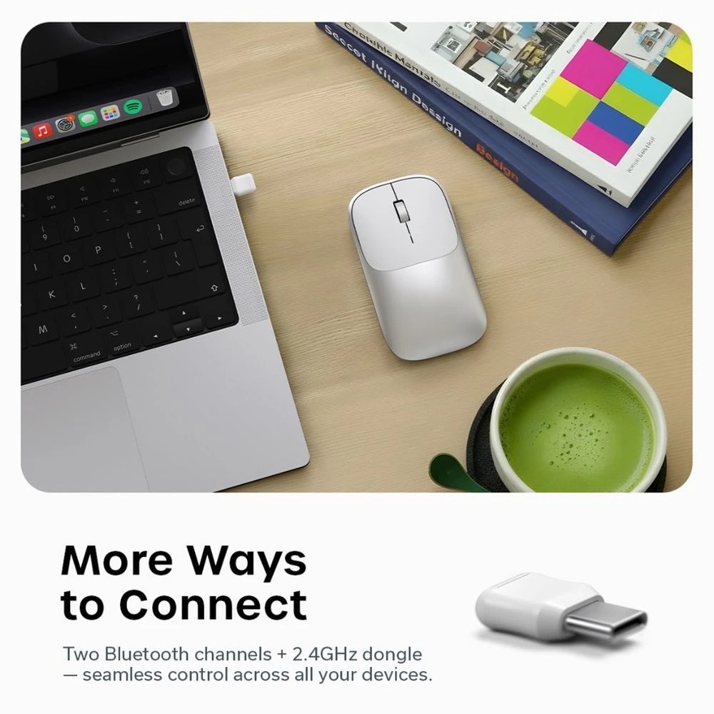 8 Satechi EX Wireless Mouse Silver, 8 of 9