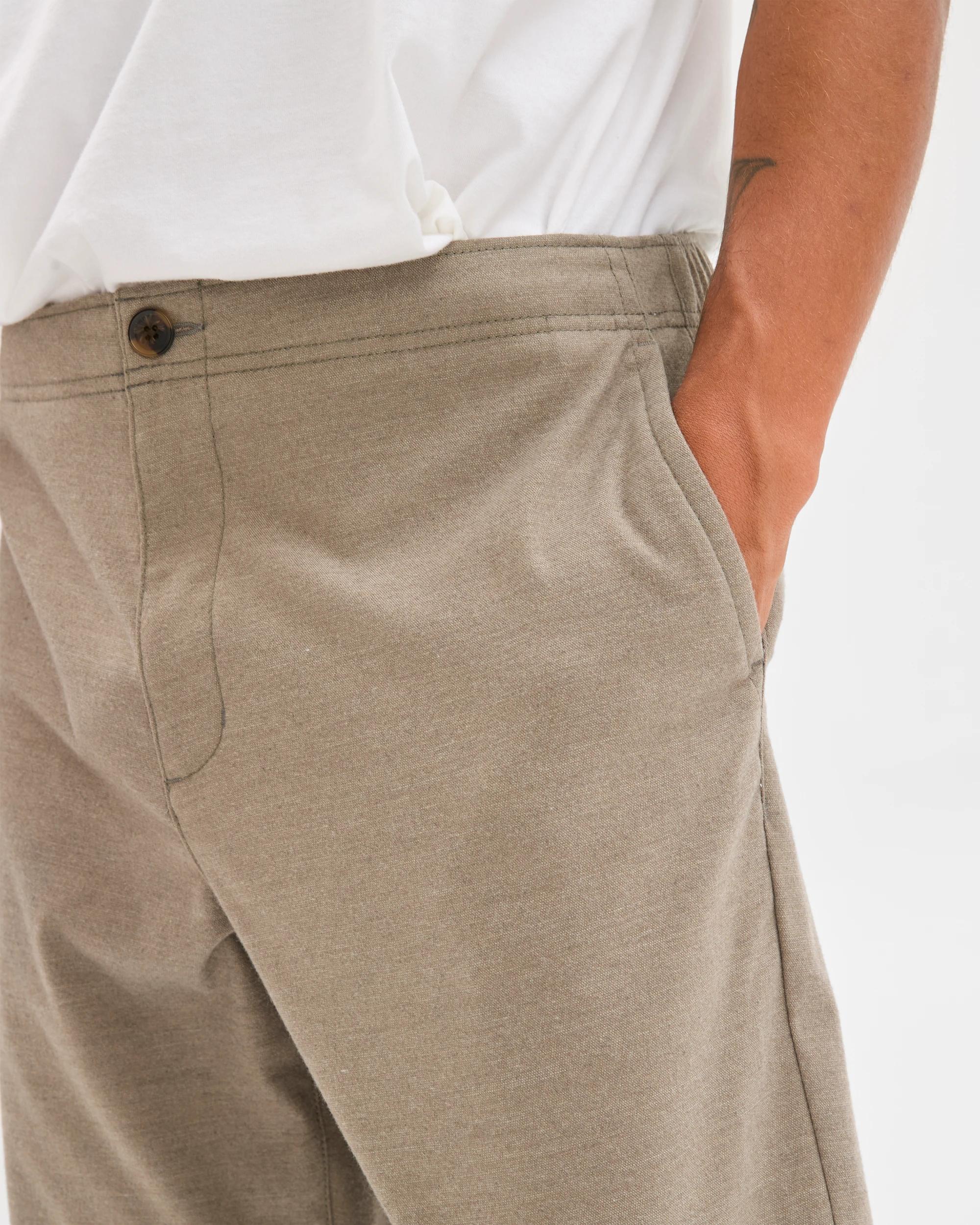 5 Target Man Brushed Relaxed Pants MUSHROOM, 5 of 6