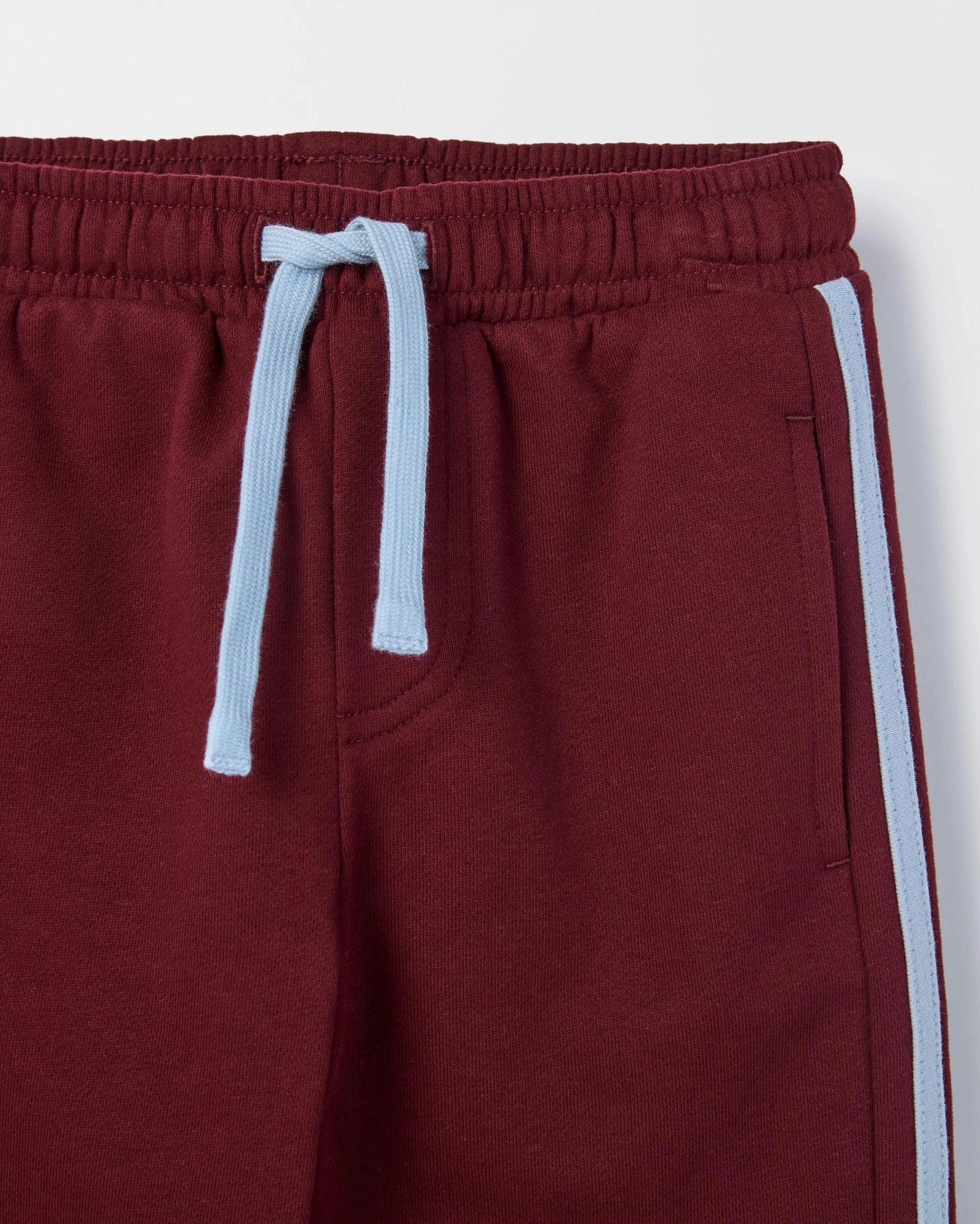 2 Target Kids Australian Cotton Blend Trackpants PORT BURGUNDY, 2 of 2
