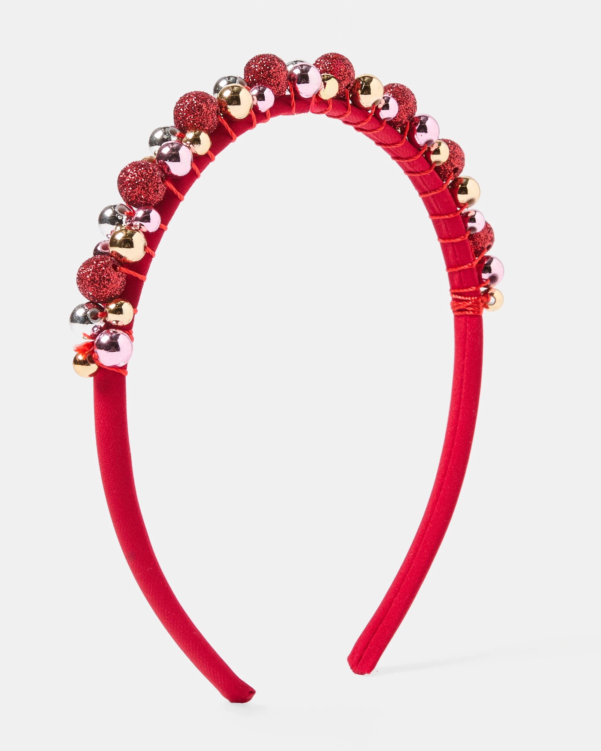 1 Christmas Bauble Headband, 1 of 4